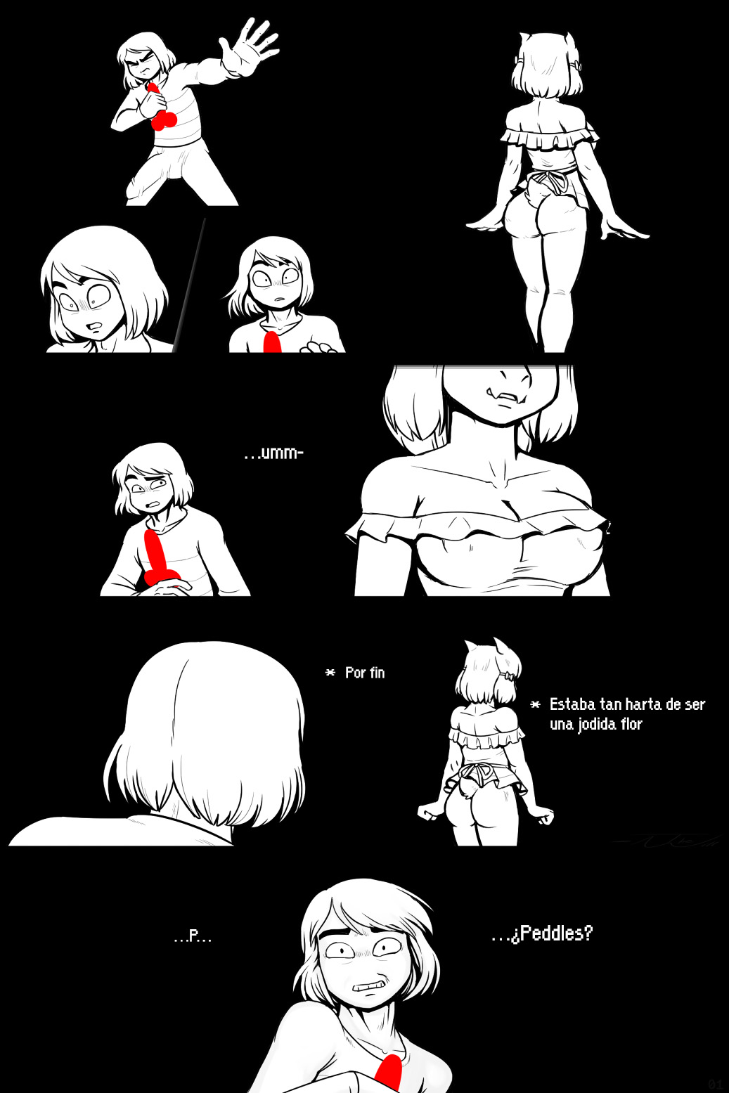 [TheWill] Under(Her)Tail 9 (Undertale)