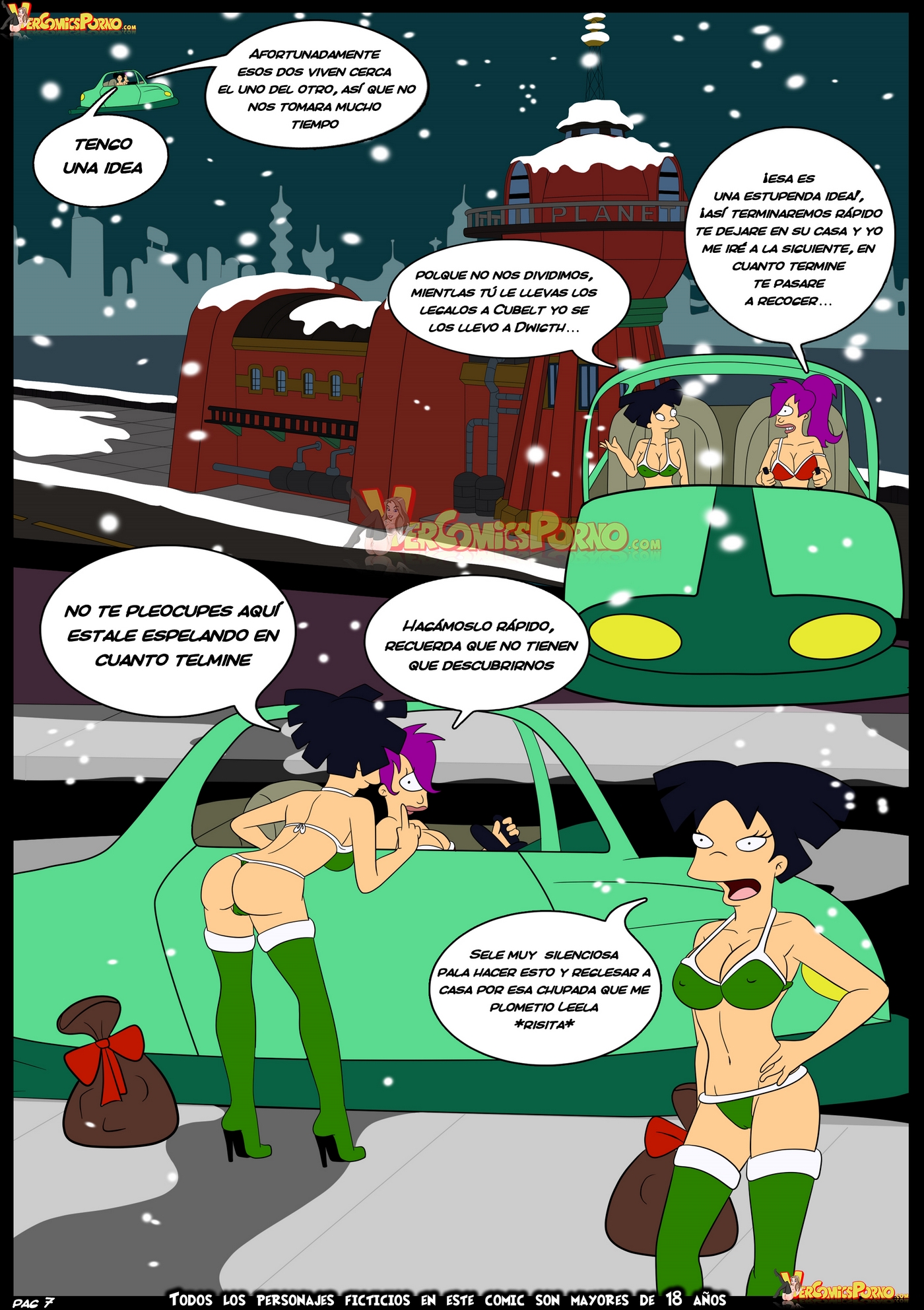 [VCPVIP] Entrega de navidad (Futurama)