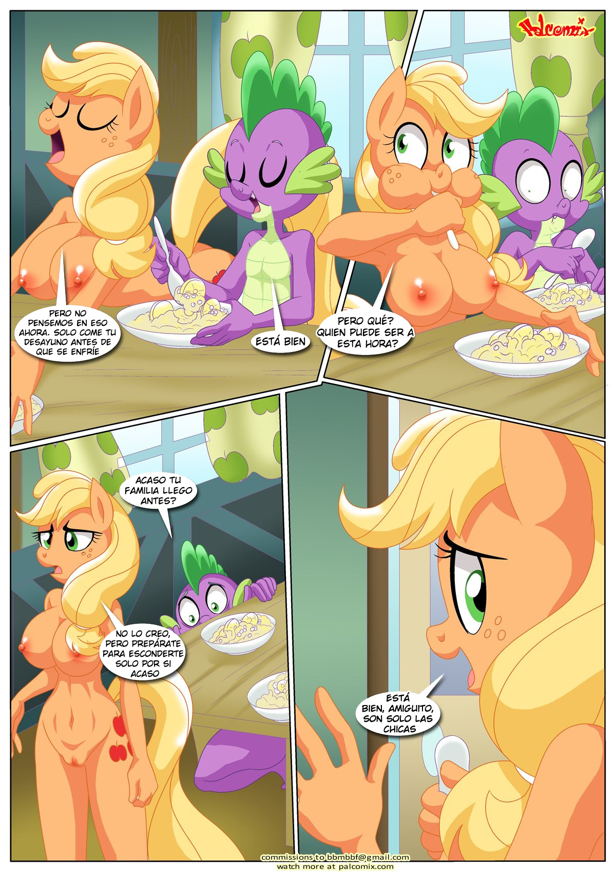 [Palcomix] La Casa De Juegos De Pinkie (My Little Pony Friendship Is Magic)