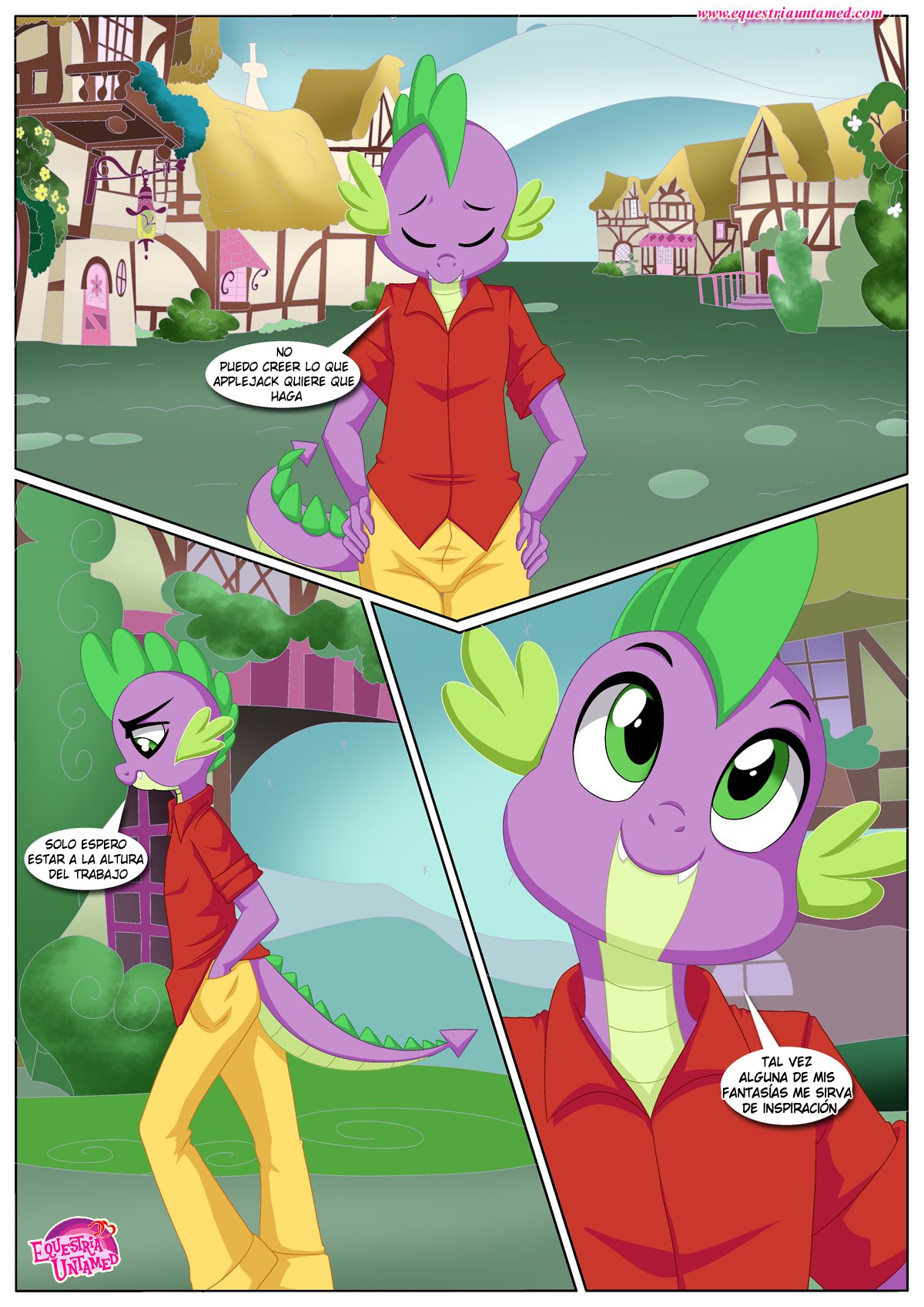 [Palcomix] Un Corazón De Manzana Es Siempre Duro (My Little Pony Friendship Is Magic)