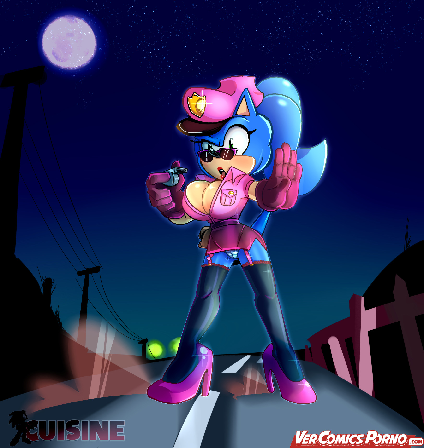 [Miss Phase] Sonic The Whore Cop (Sonic)