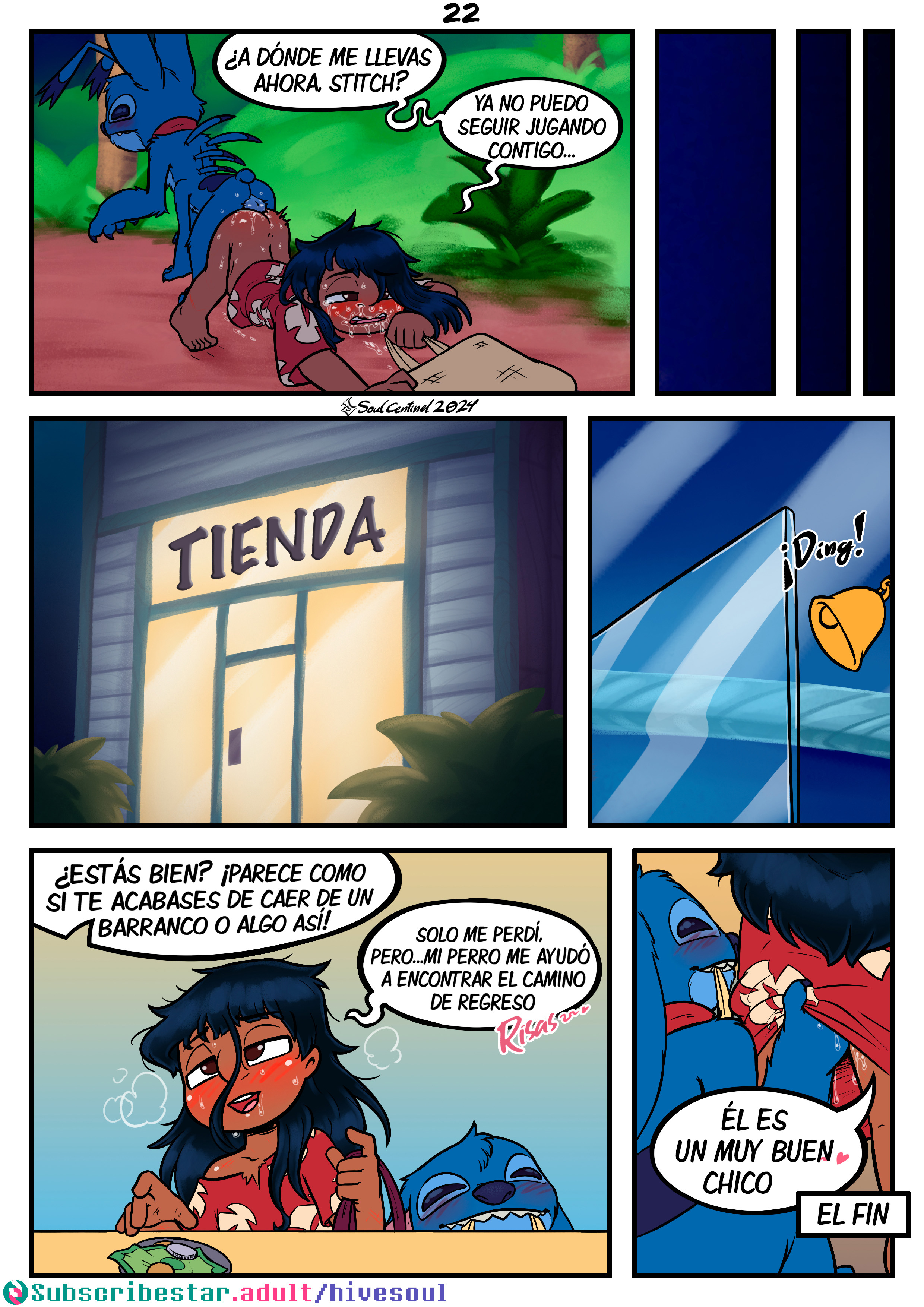 [SoulCentinel] Entrenando a tu Mascota (Lilo & Stitch)