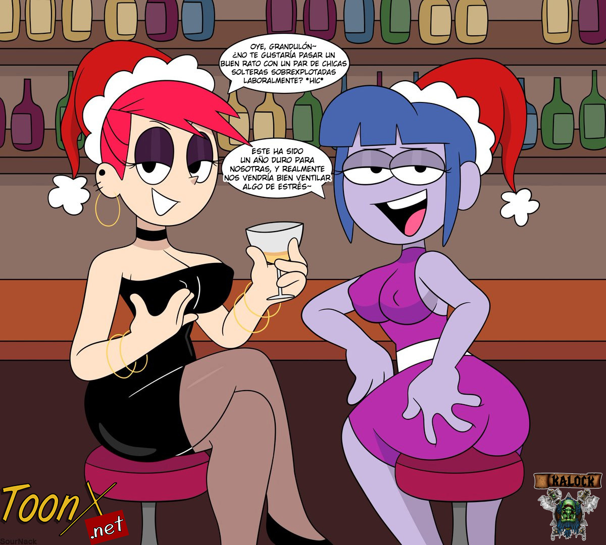 [SourNack] Frankie and Gloria's New Year Eve Celebration (Foster Home for Imaginary Friends, Big City Greens)