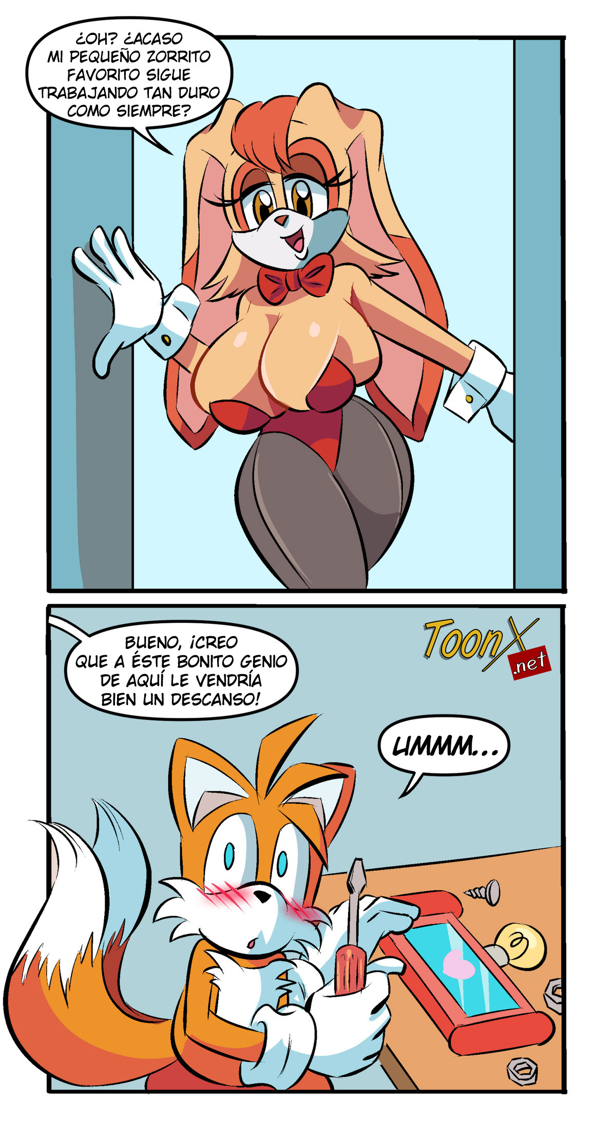 [Glassfish] The Fox and the Hot Furries (Sonic)