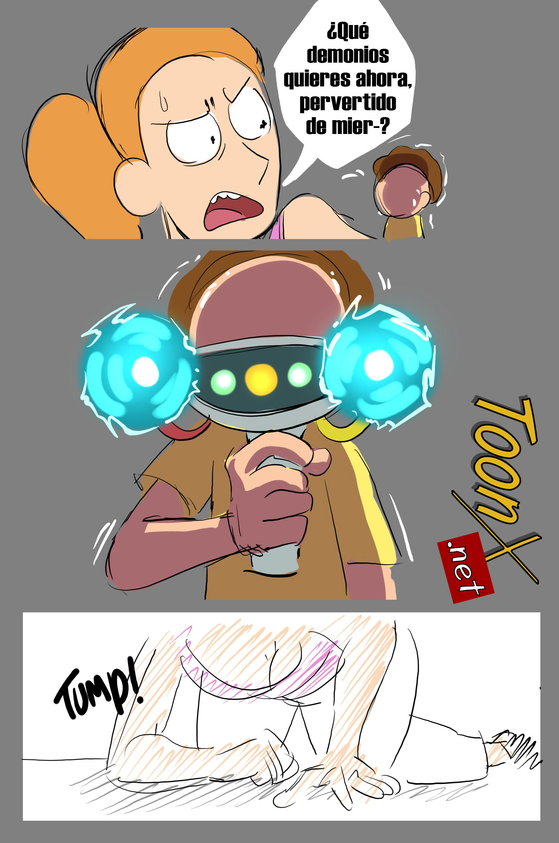 [DZK] Morty, Pervertido pero no Imbécil (Rick and Morty)