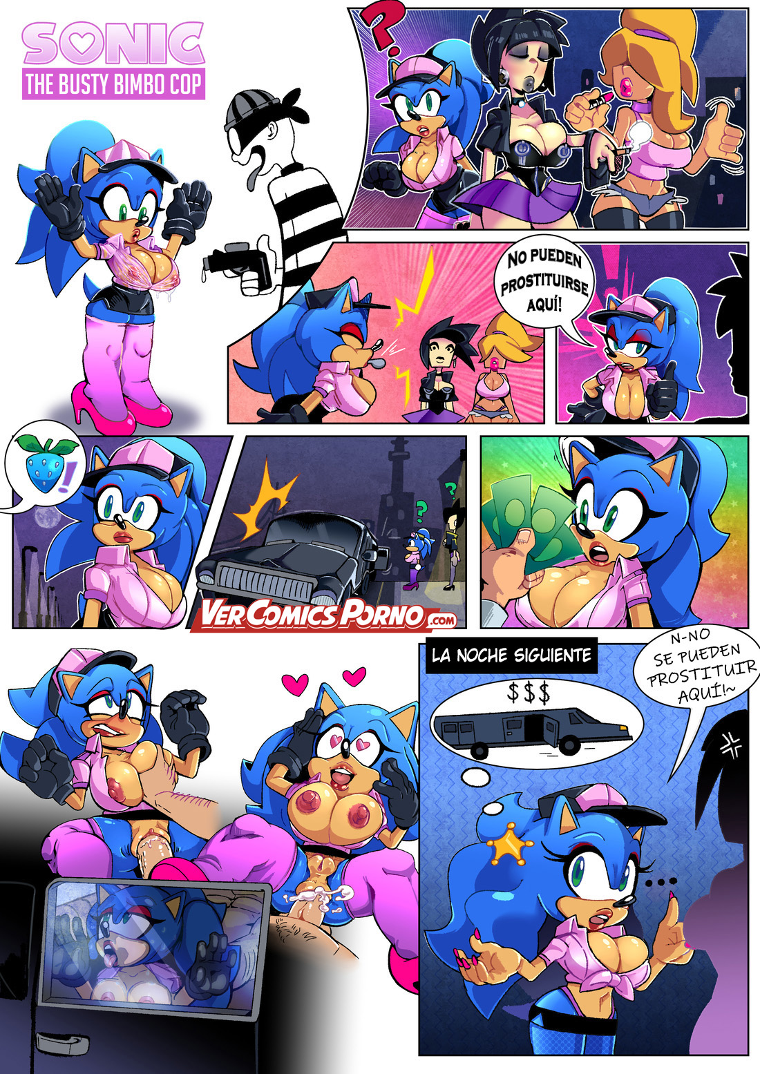 [Miss Phase] Sonic The Whore Cop (Sonic)