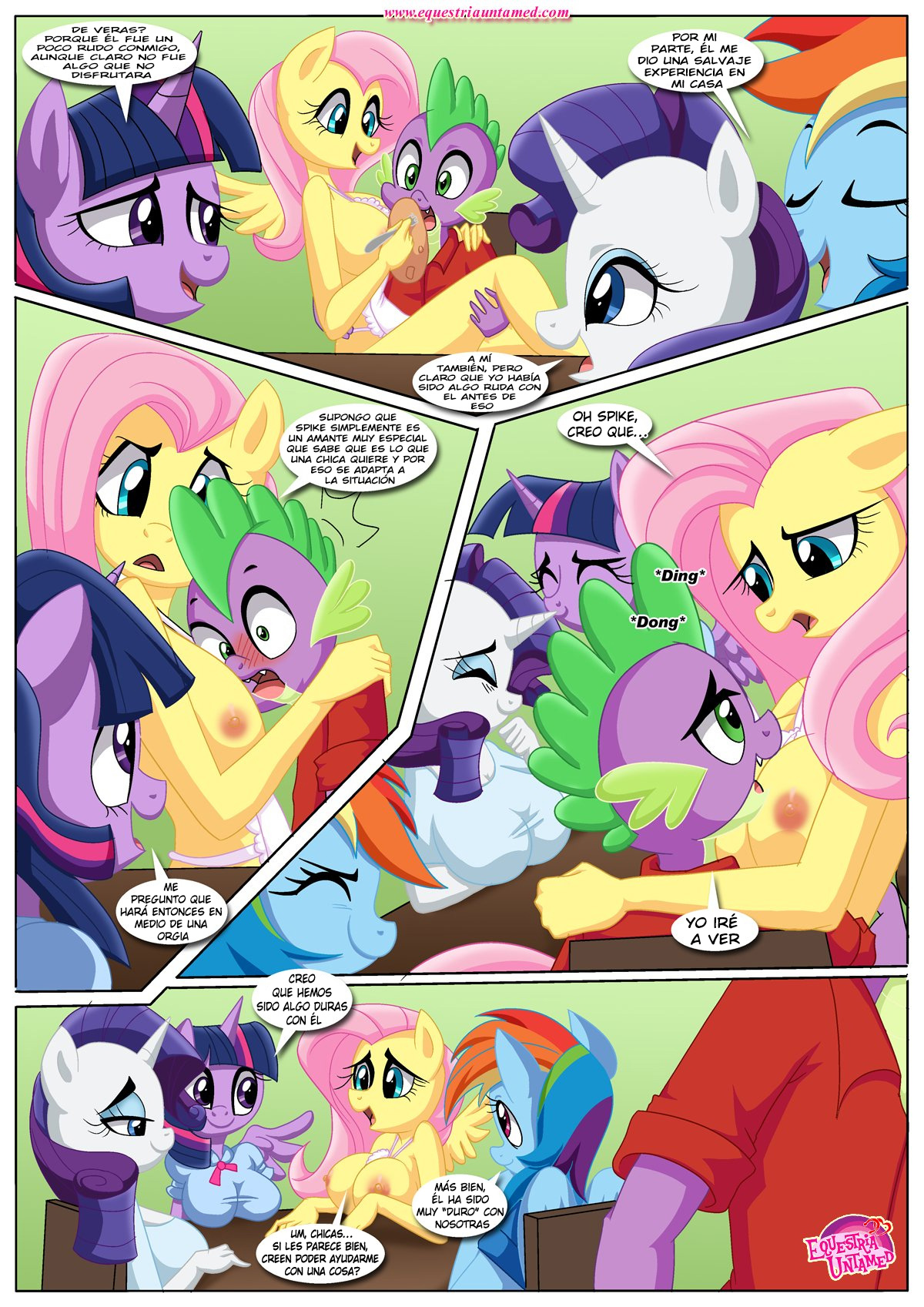 [Palcomix] Un Corazón De Manzana Es Siempre Duro (My Little Pony Friendship Is Magic)