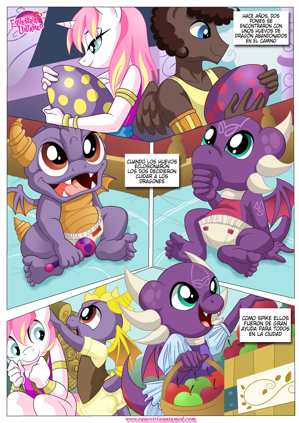 [Palcomix] El Poderoso Celo Del Dragón (My Little Pony Friendship Is Magic)