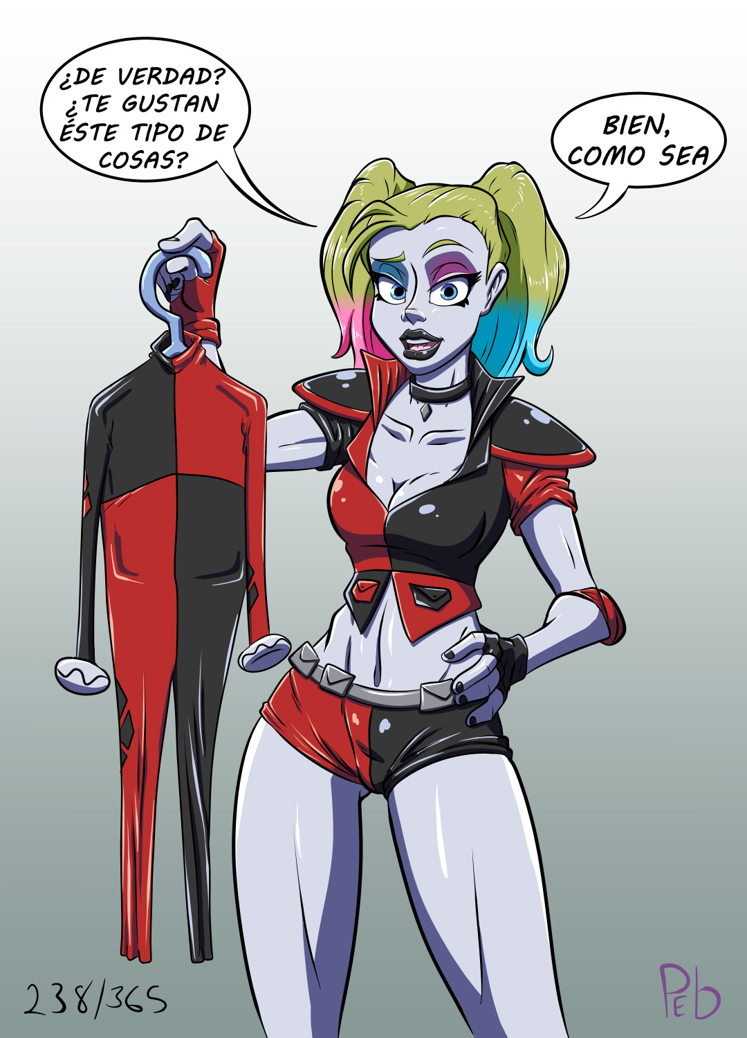 [PurpleEyeBags] El Año de Harley Quinn (Batman)