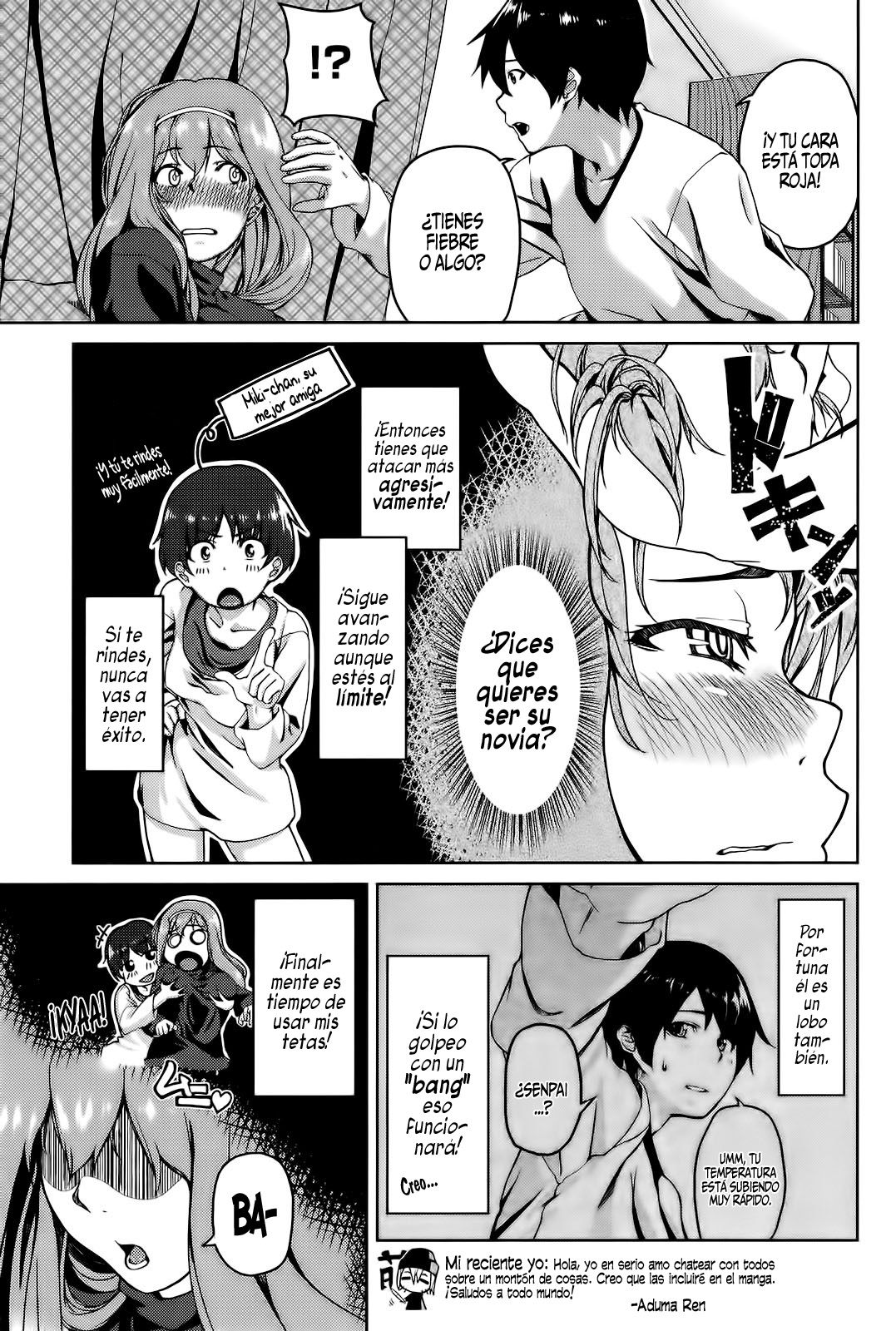 [Aduma Ren] ¡Sin parar! (Manga Hentai)