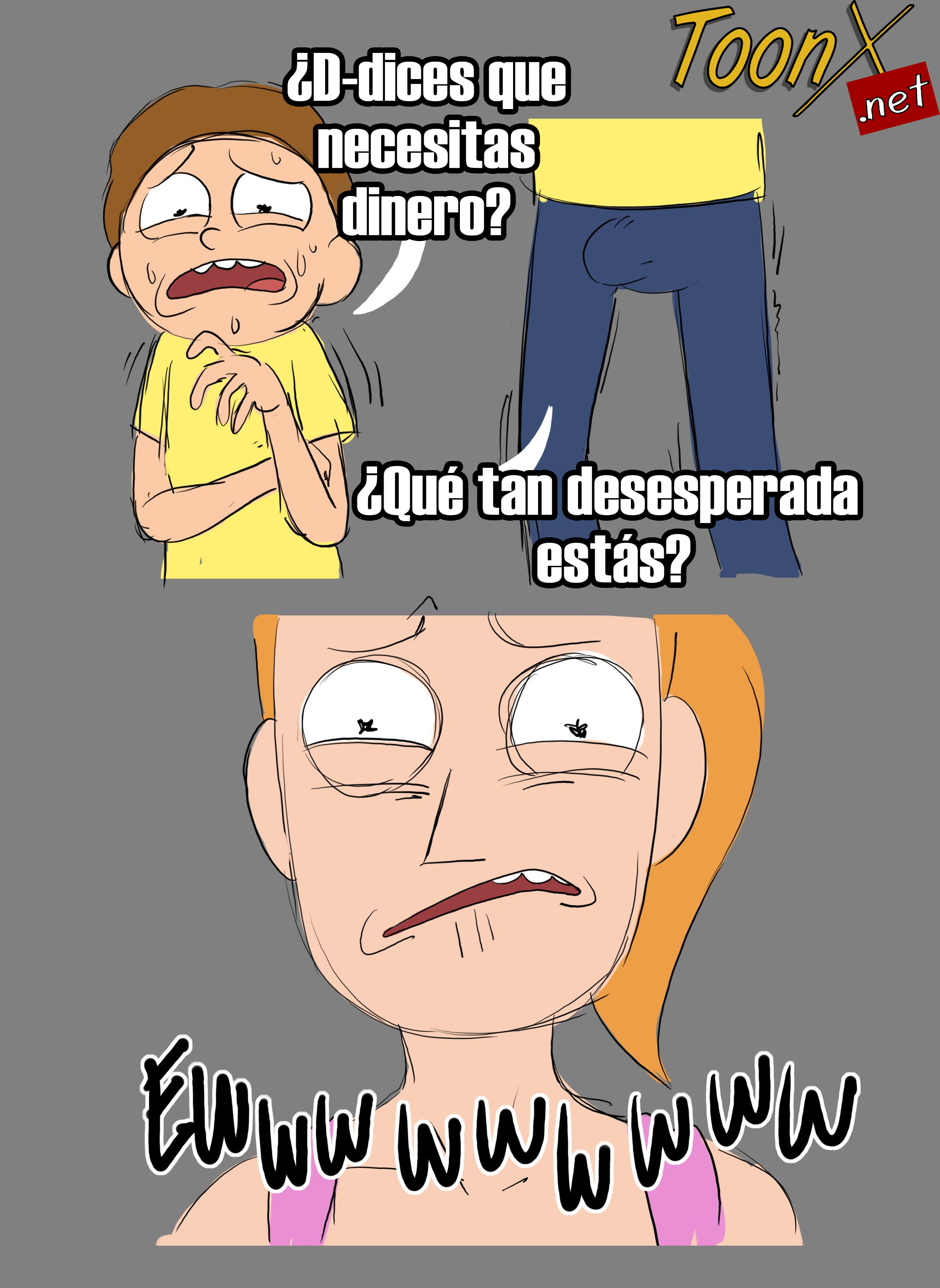 [DZK] Morty, Pervertido pero no Imbécil (Rick and Morty)