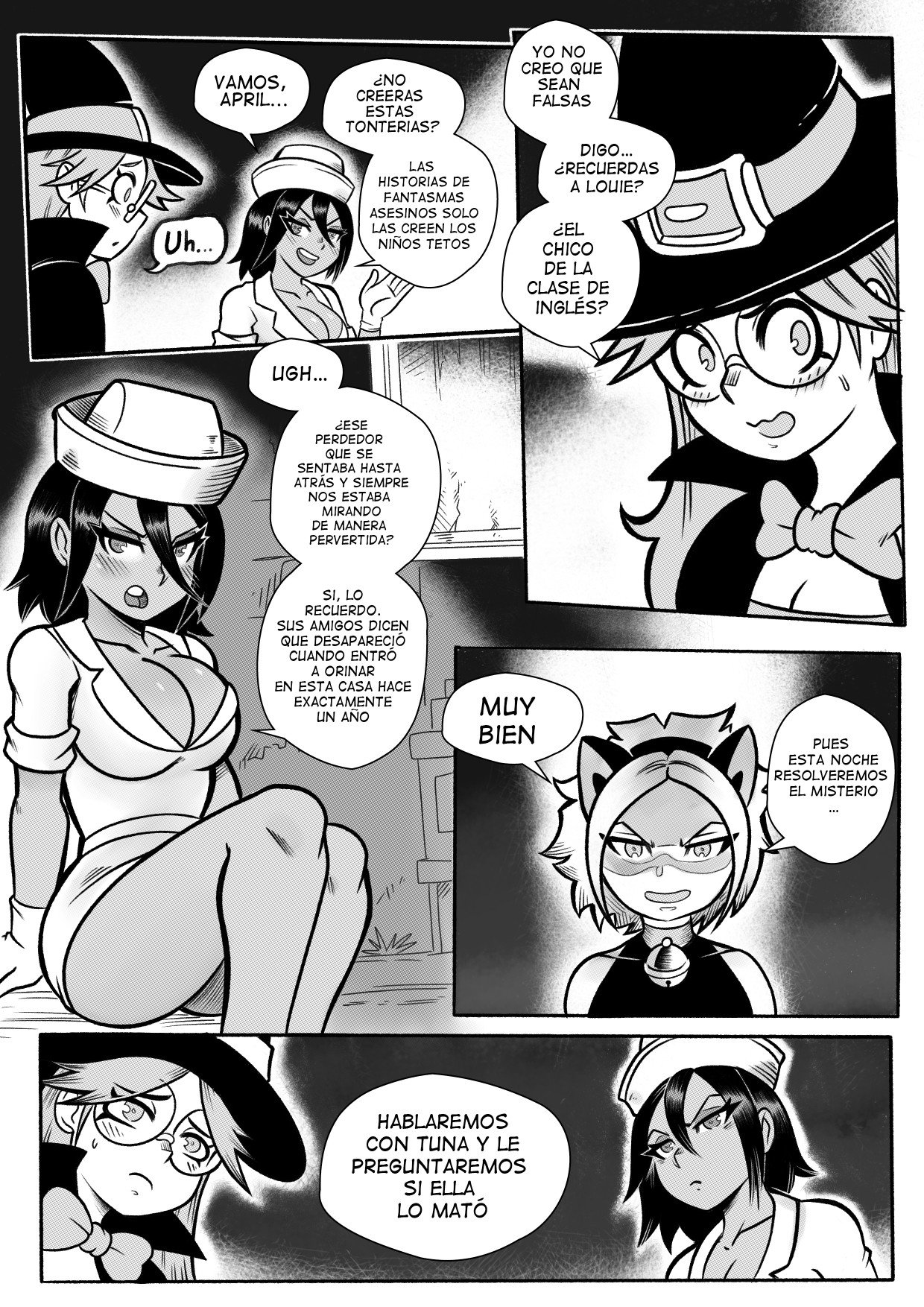 [Mr.E] Hereafter – Halloween (Comic Porn)