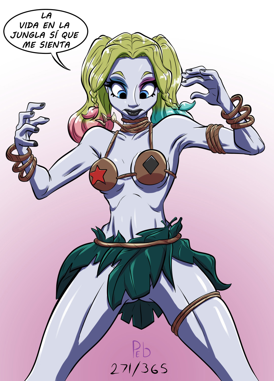 [PurpleEyeBags] El Año de Harley Quinn (Batman)