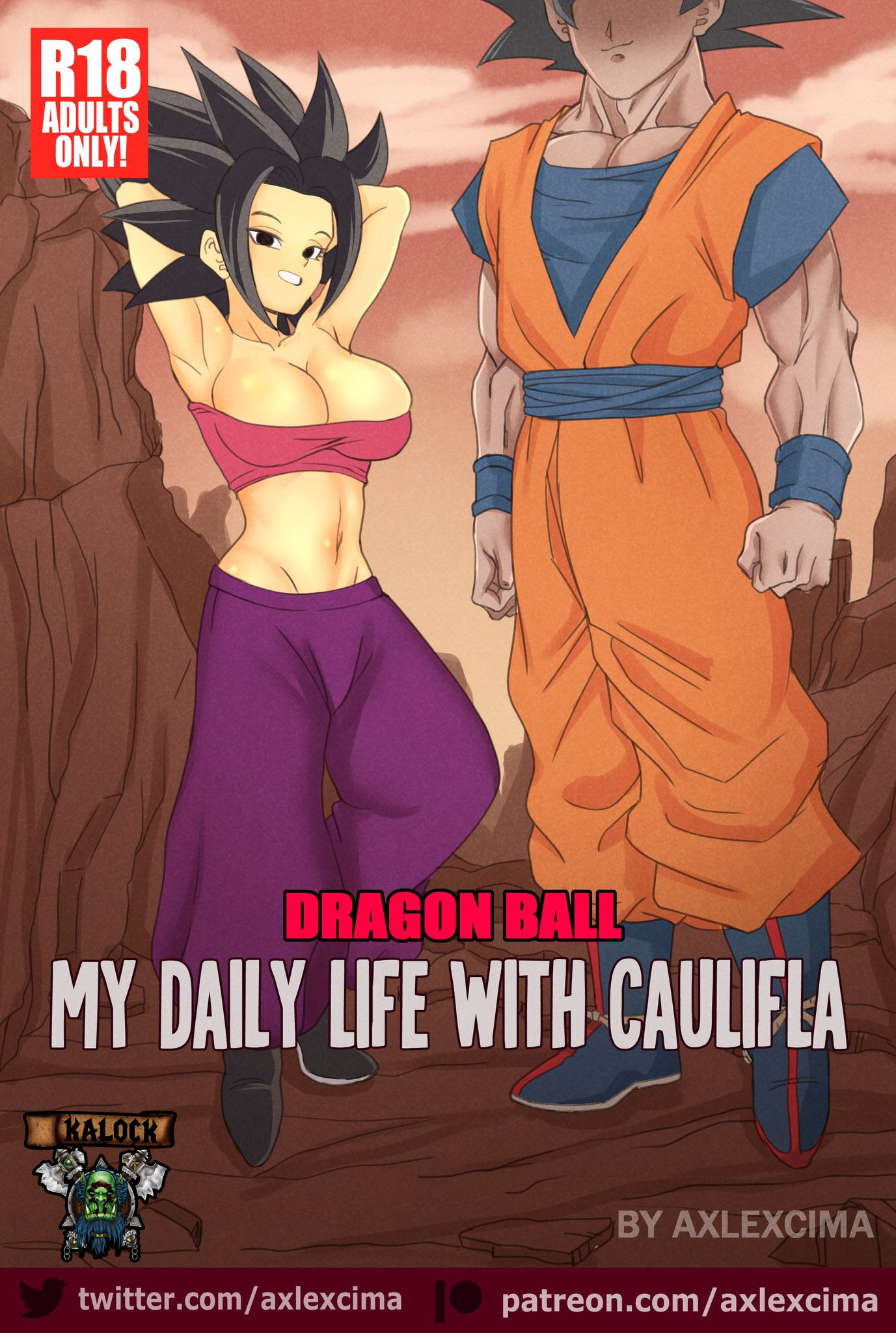 [AxlexCima] My daily life with Caulifla (Dragon Ball Super)