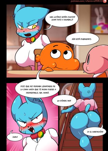 [Wherewolf] Lusty World of Nicole 1 – Monday (The Amazing World of Gumball)