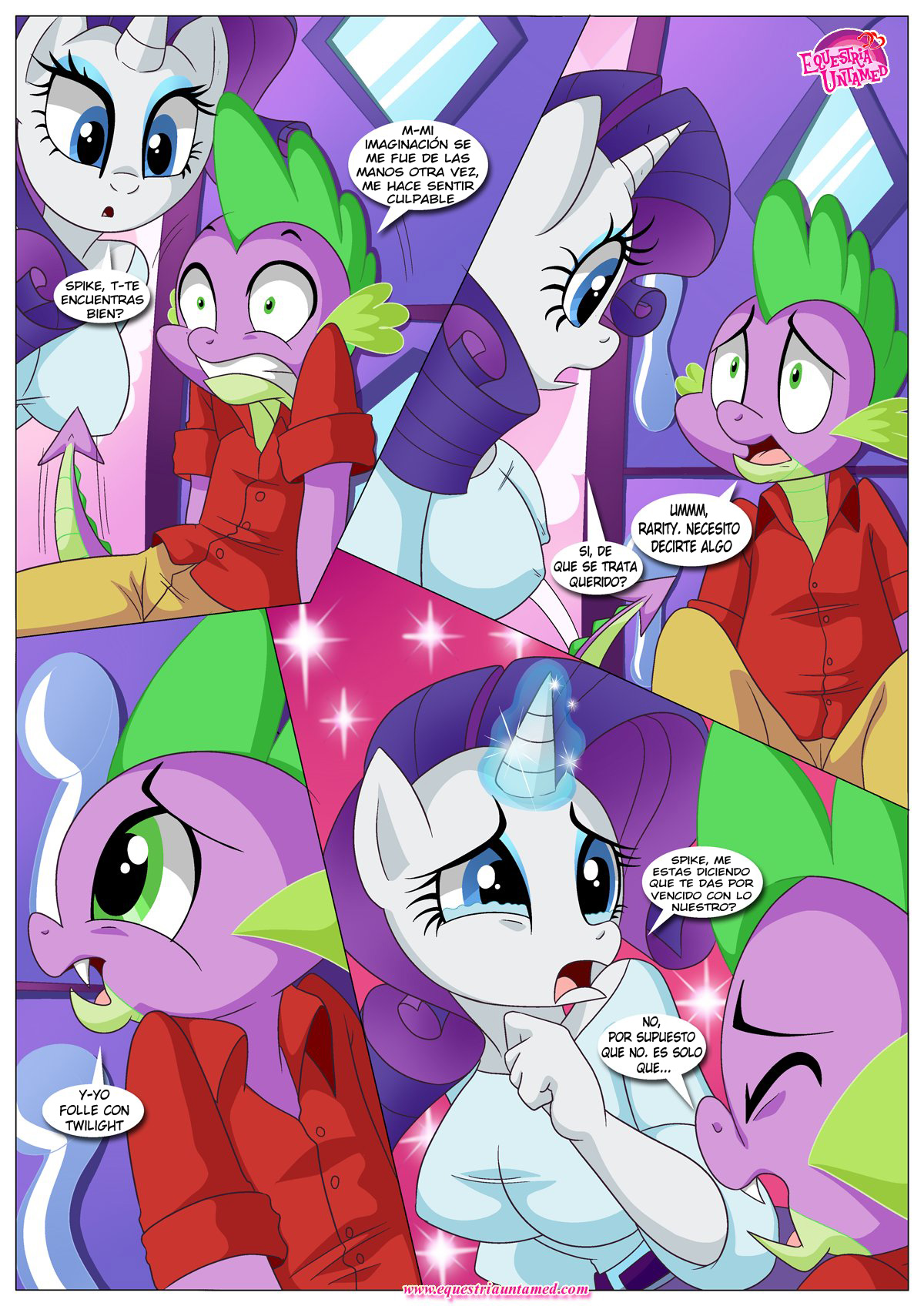 [Palcomix] Como Disciplinar A Tu Dragón (My Little Pony Friendship Is Magic)