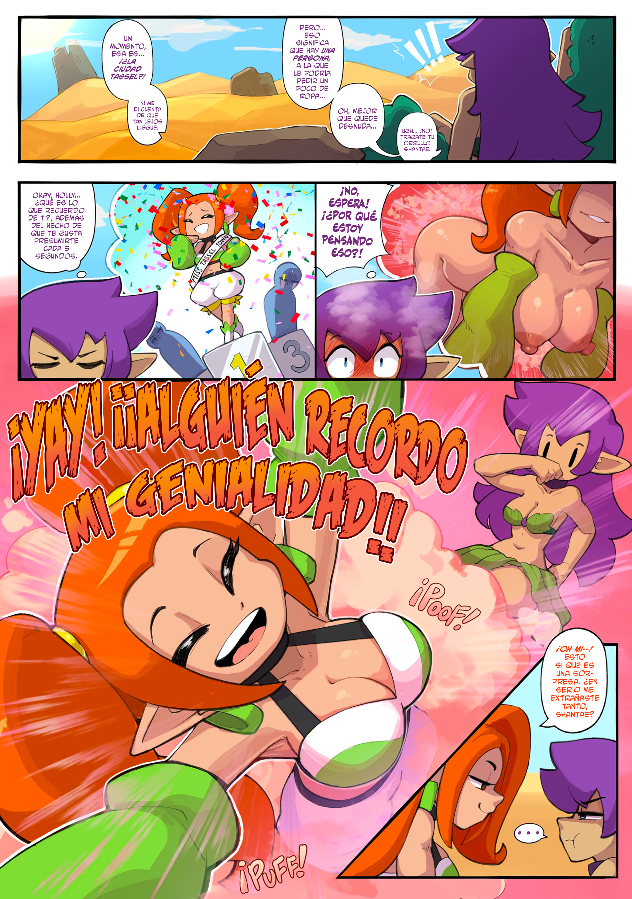 [NudieDoodles] Shantae : Problemas en la Ciudad de Tassel (Shantae)