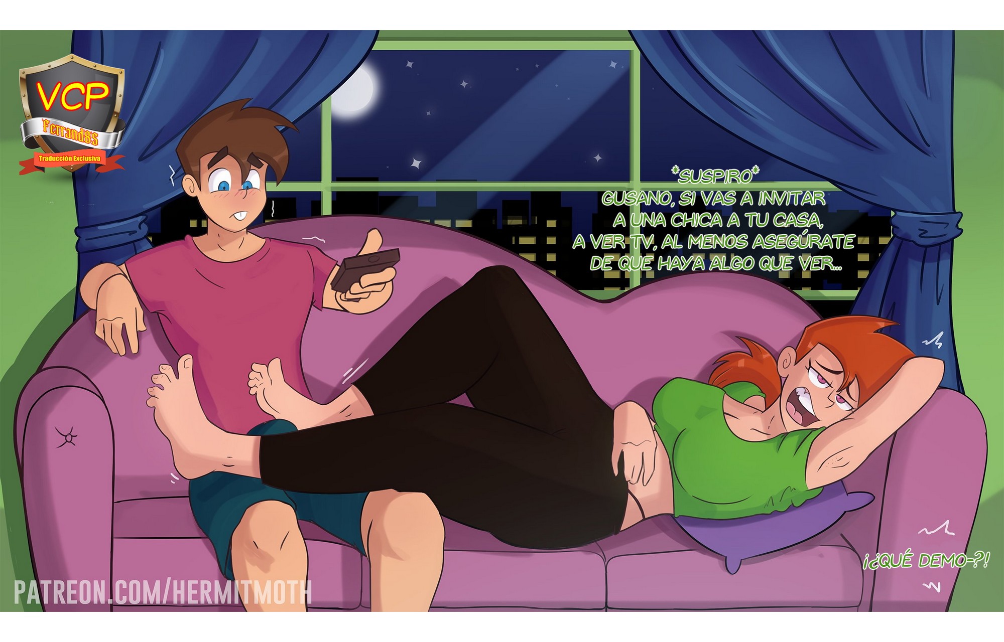 [Hermit Moth] Movie Night with Vicky (The Fairly Oddparents)