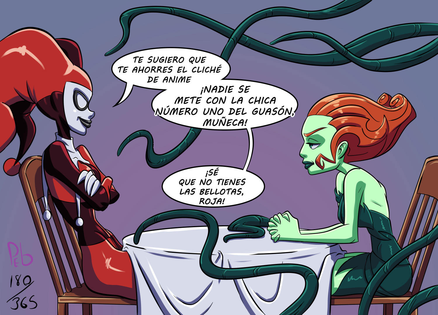 [PurpleEyeBags] El Año de Harley Quinn (Batman)