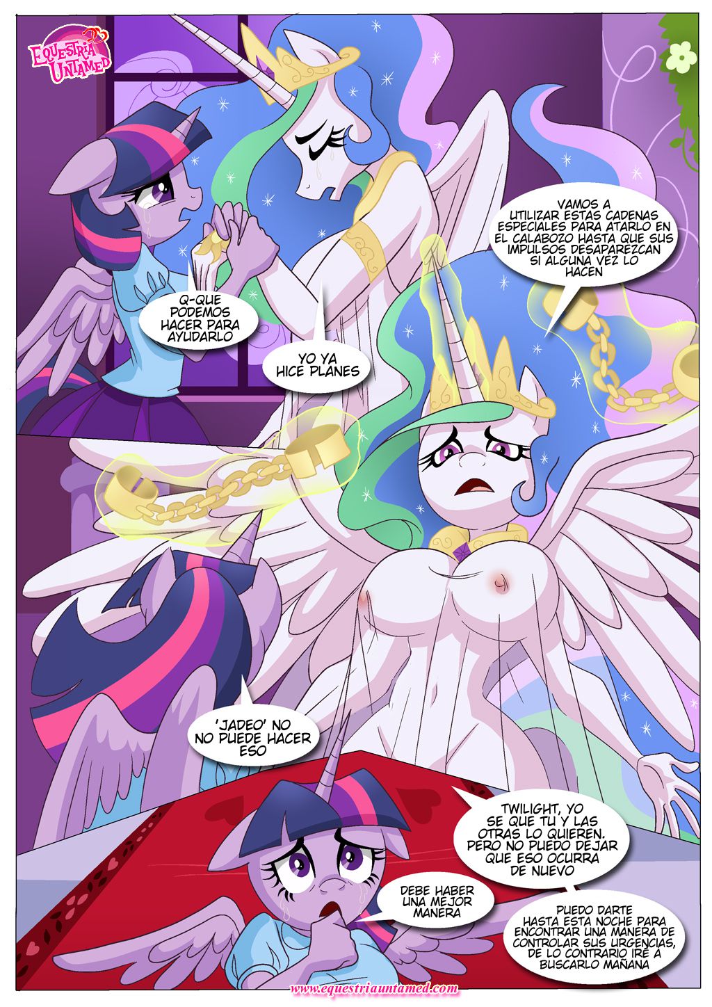 [Palcomix] El Poderoso Celo Del Dragón (My Little Pony Friendship Is Magic)