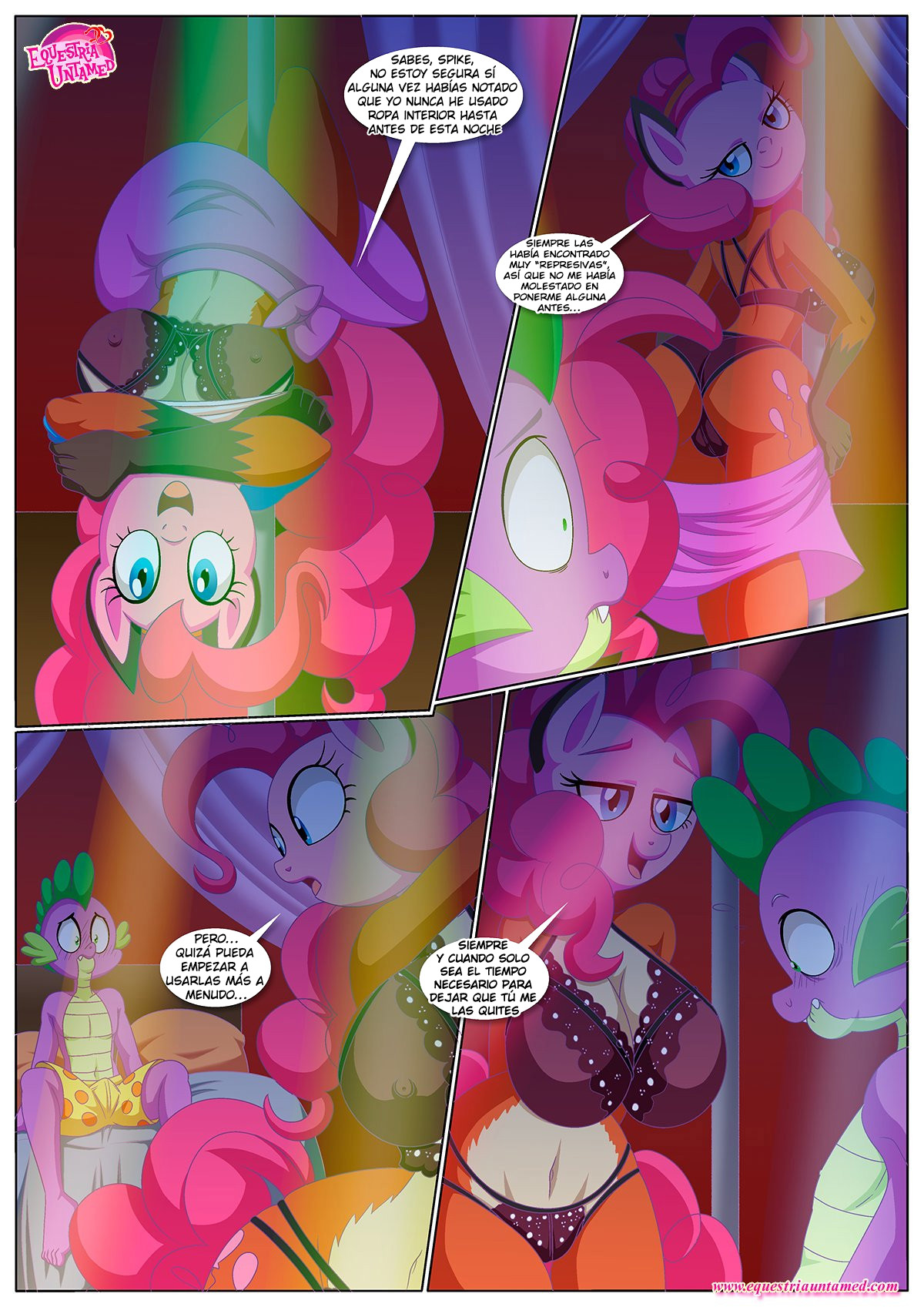 [Palcomix] La Casa De Juegos De Pinkie (My Little Pony Friendship Is Magic)