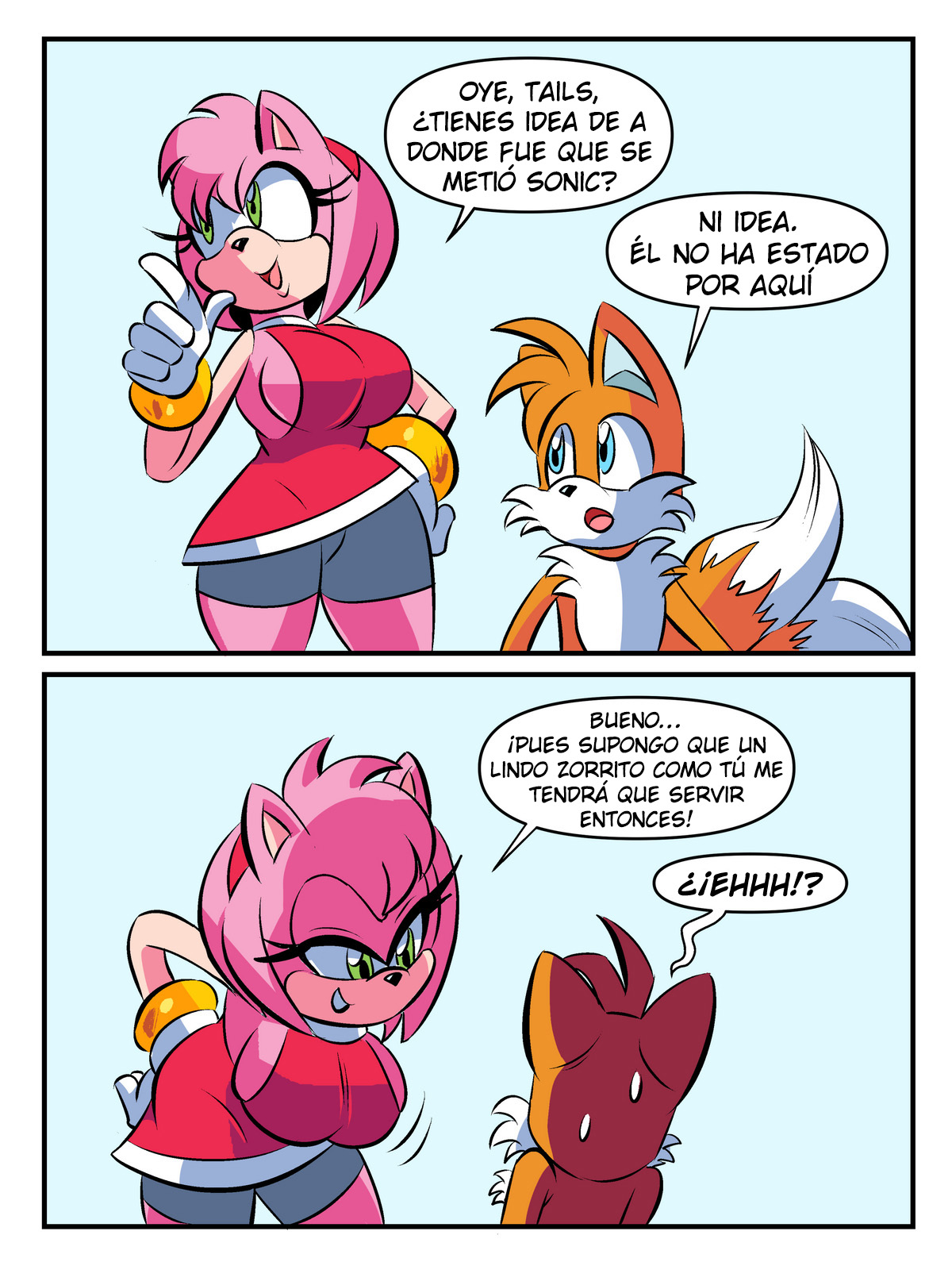 [Glassfish] The Fox and the Hot Furries (Sonic)