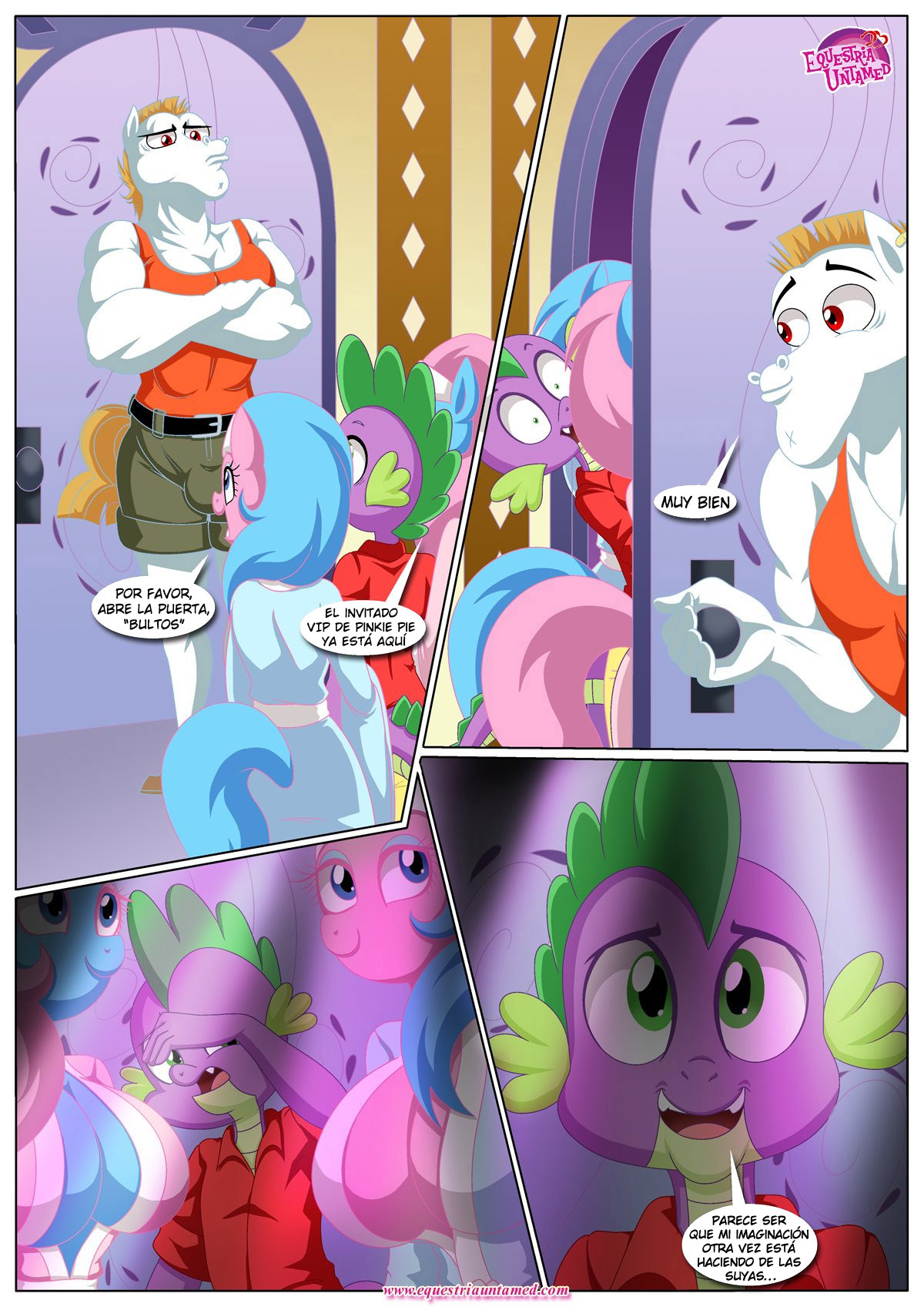 [Palcomix] La Casa De Juegos De Pinkie (My Little Pony Friendship Is Magic)