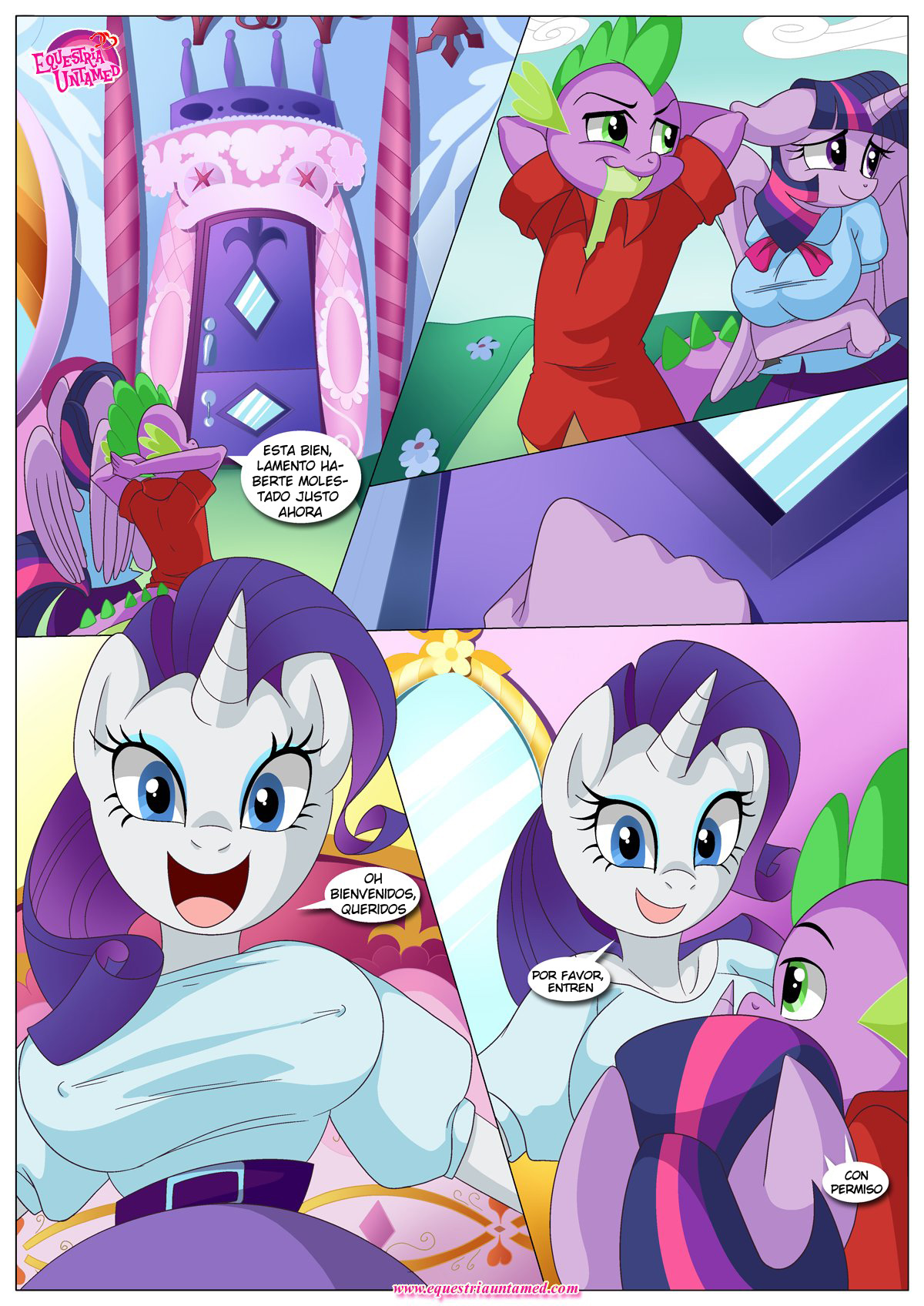 [Palcomix] Como Disciplinar A Tu Dragón (My Little Pony Friendship Is Magic)