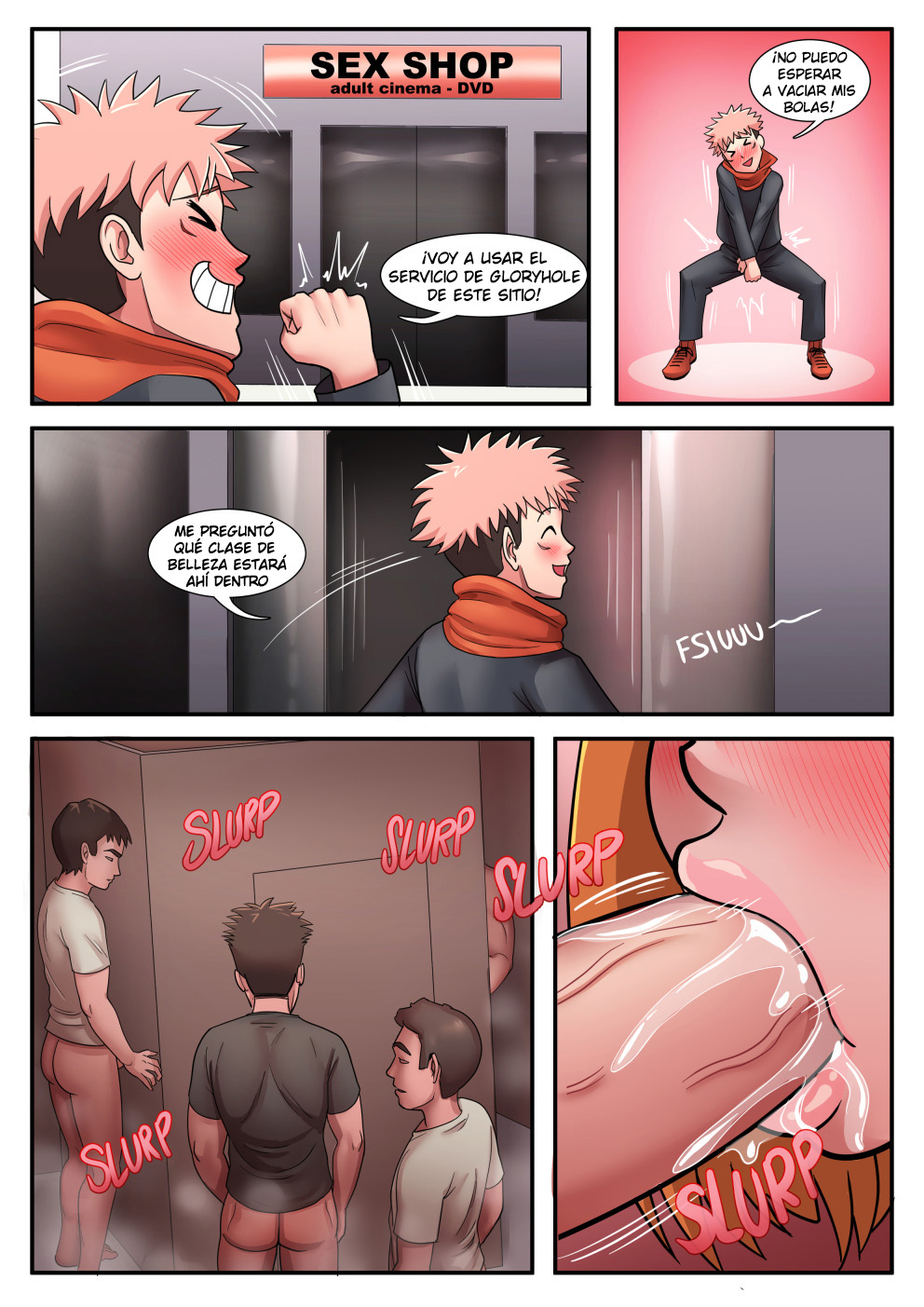 [Cuuki] Nobara visits a Gloryhole in Tokyo (Jujutsu Kaisen)