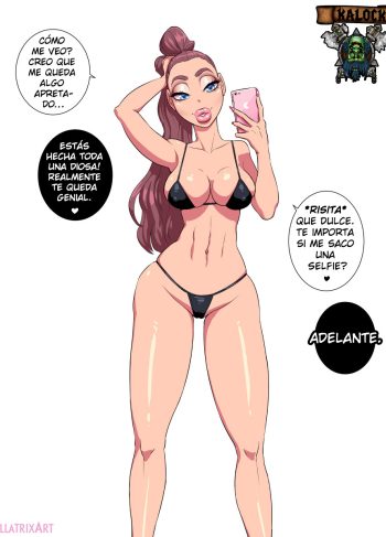 [Fellatrix] Mi Pequeño Bikini Negro con Tentáculos