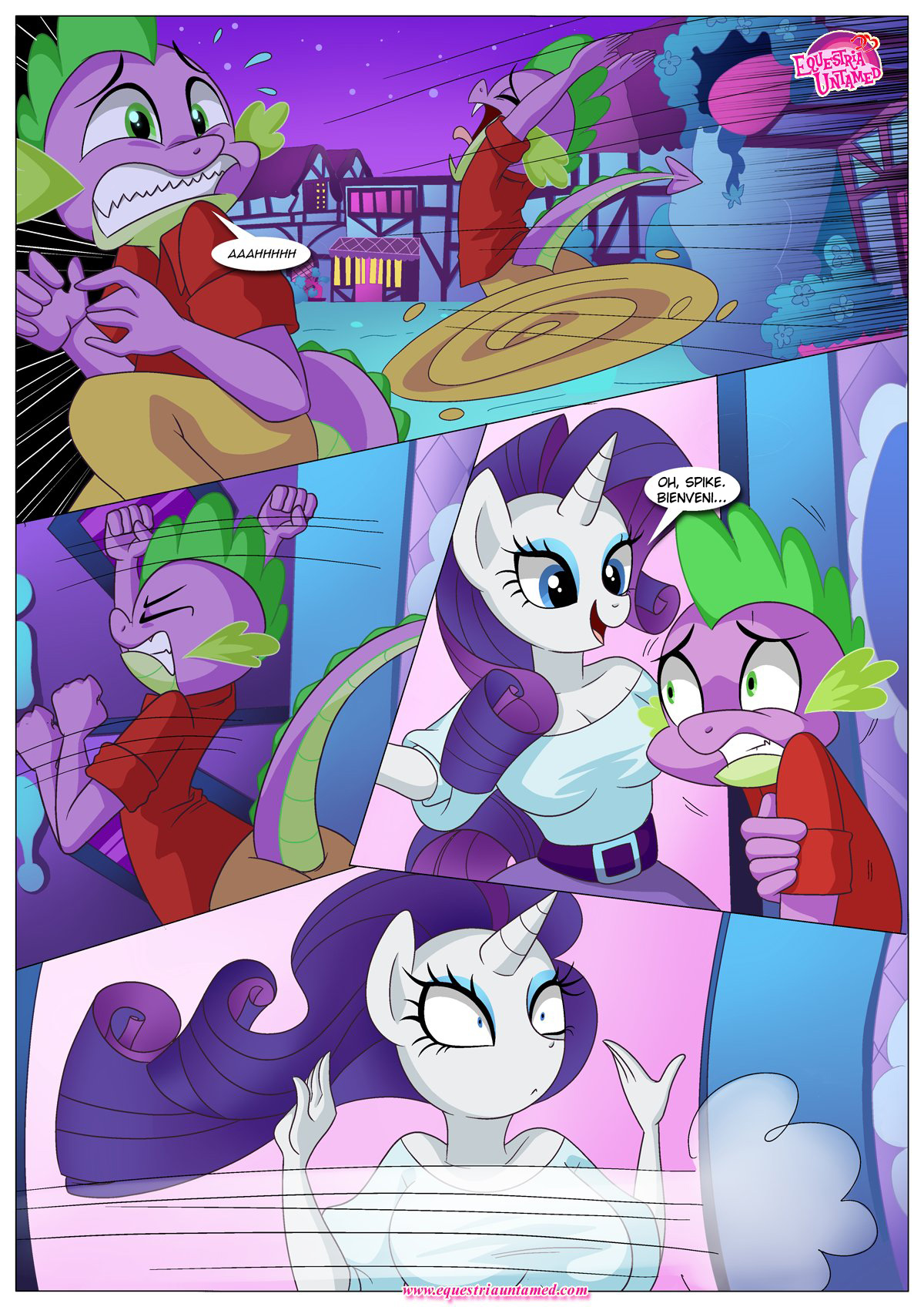 [Palcomix] Como Disciplinar A Tu Dragón (My Little Pony Friendship Is Magic)