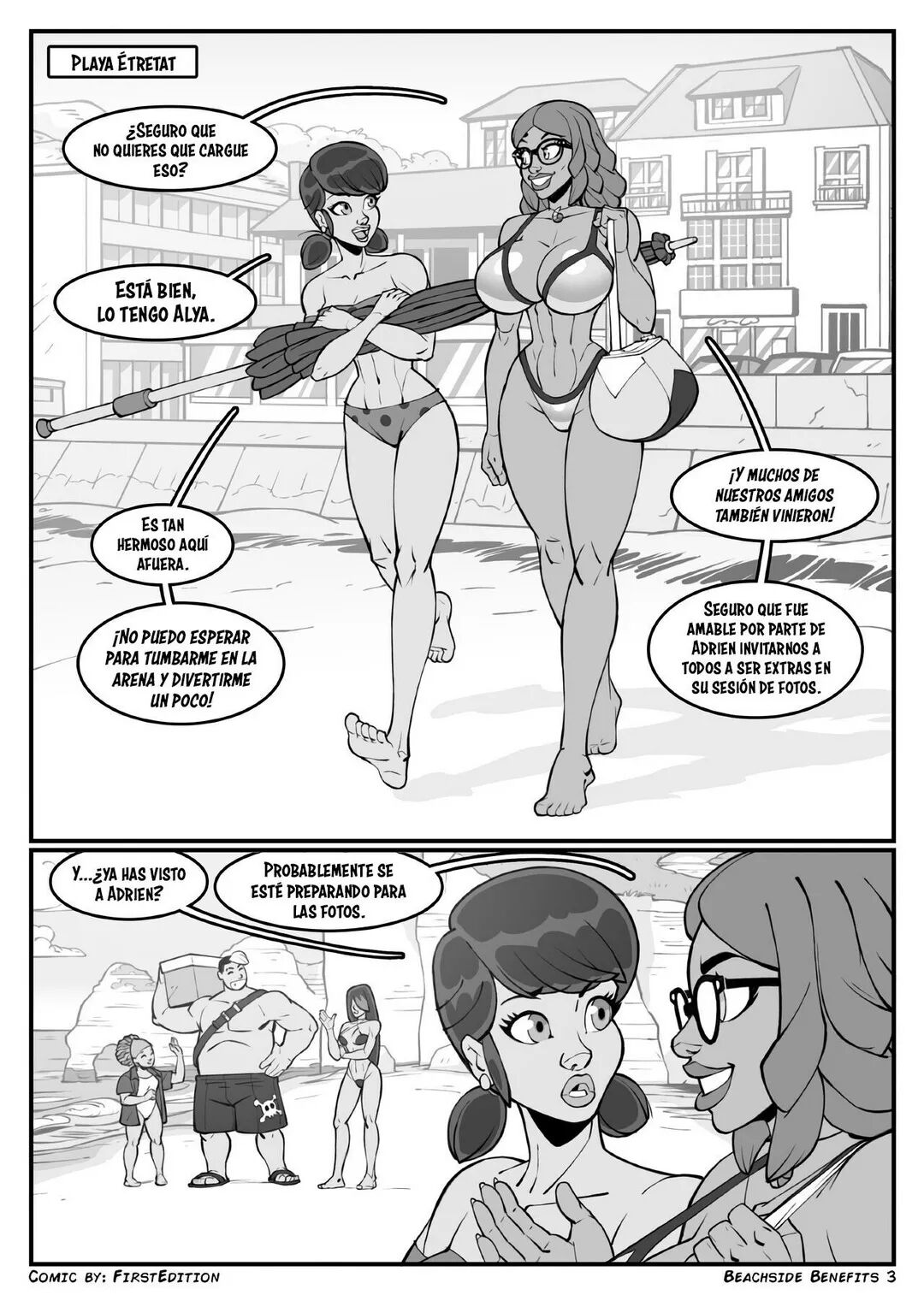 [FirstEd] Rena Rouge Beachside Benefits (Miraculous Ladybug)