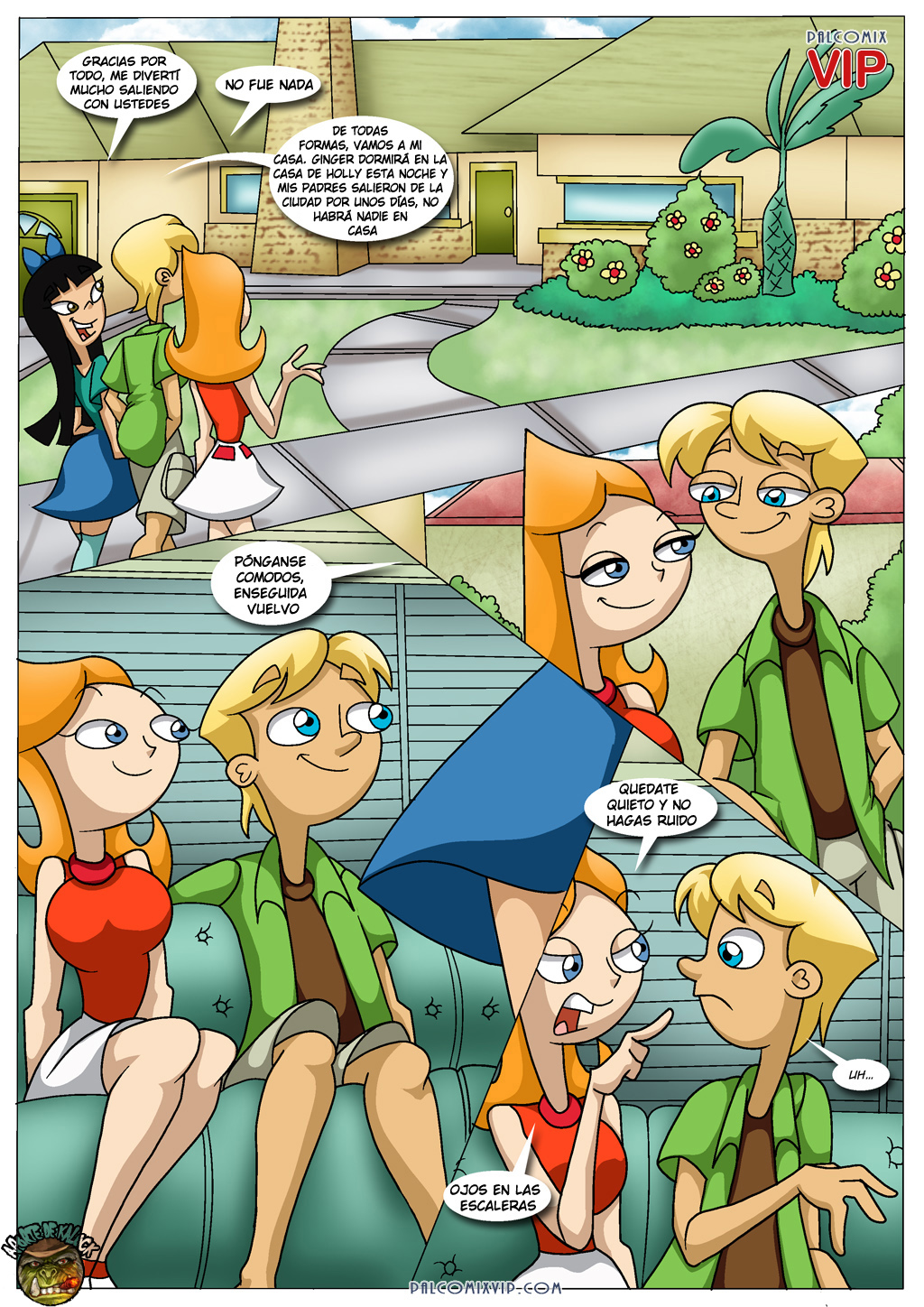 [Palcomix] Ayudando A Una Amiga (Phineas and Ferb)