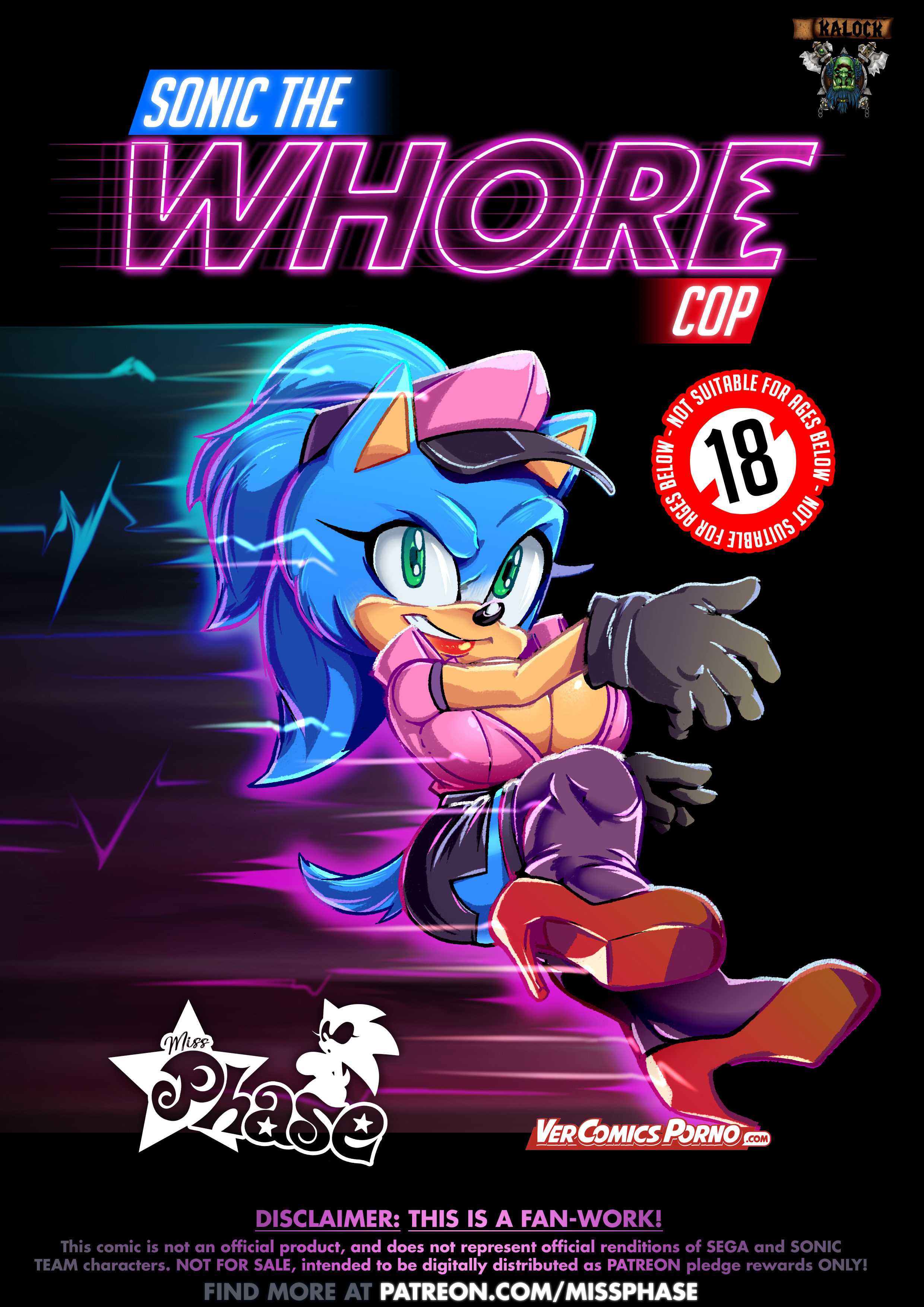 [Miss Phase] Sonic The Whore Cop (Sonic)