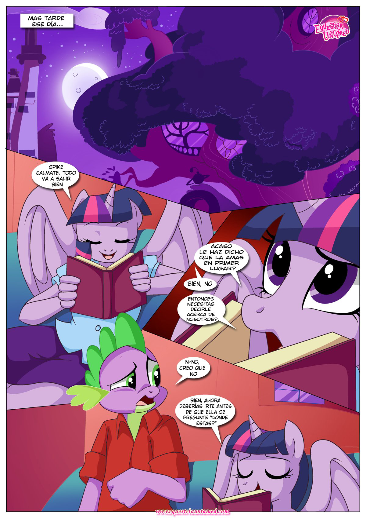 [Palcomix] Como Disciplinar A Tu Dragón (My Little Pony Friendship Is Magic)