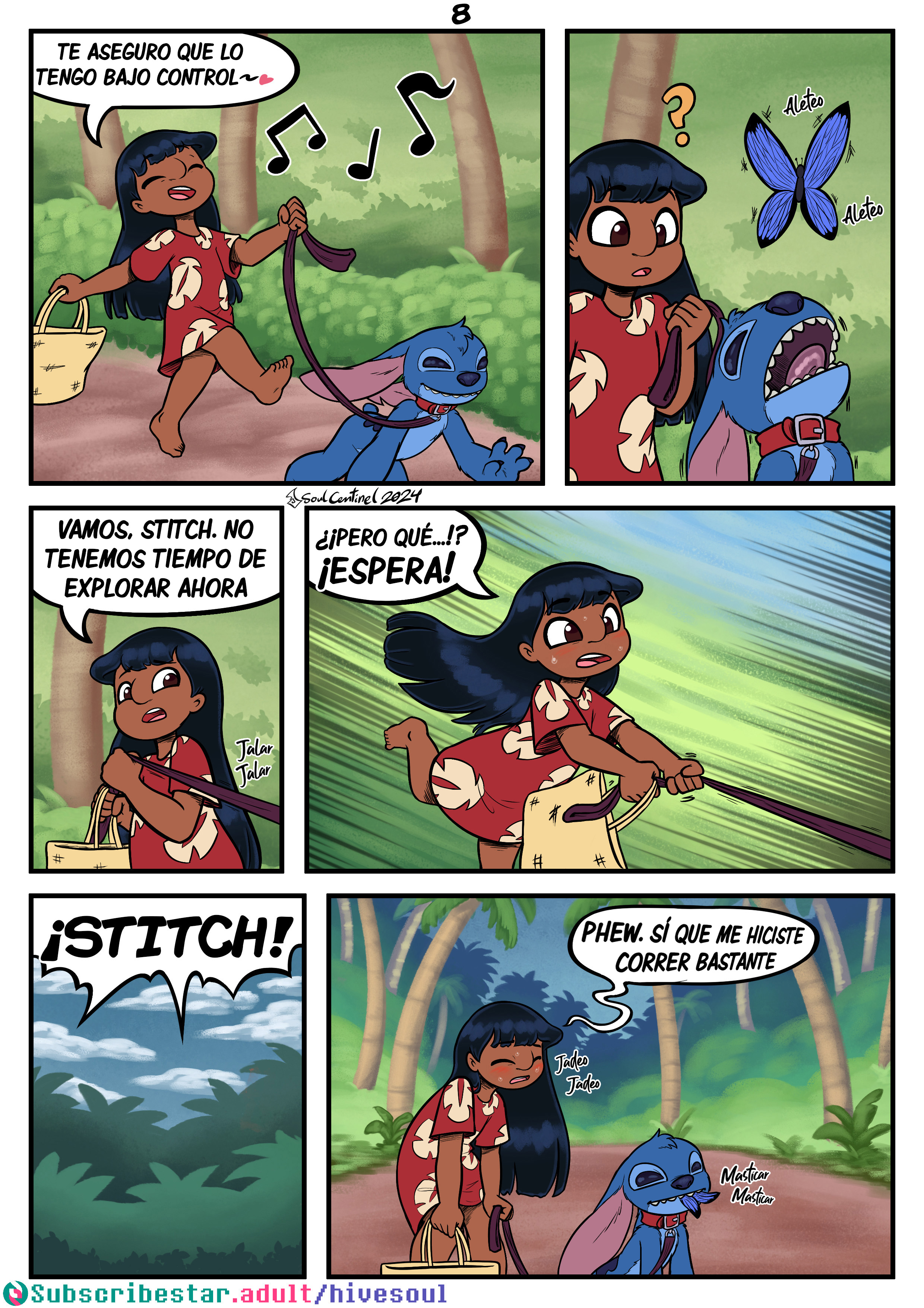 [SoulCentinel] Entrenando a tu Mascota (Lilo & Stitch)