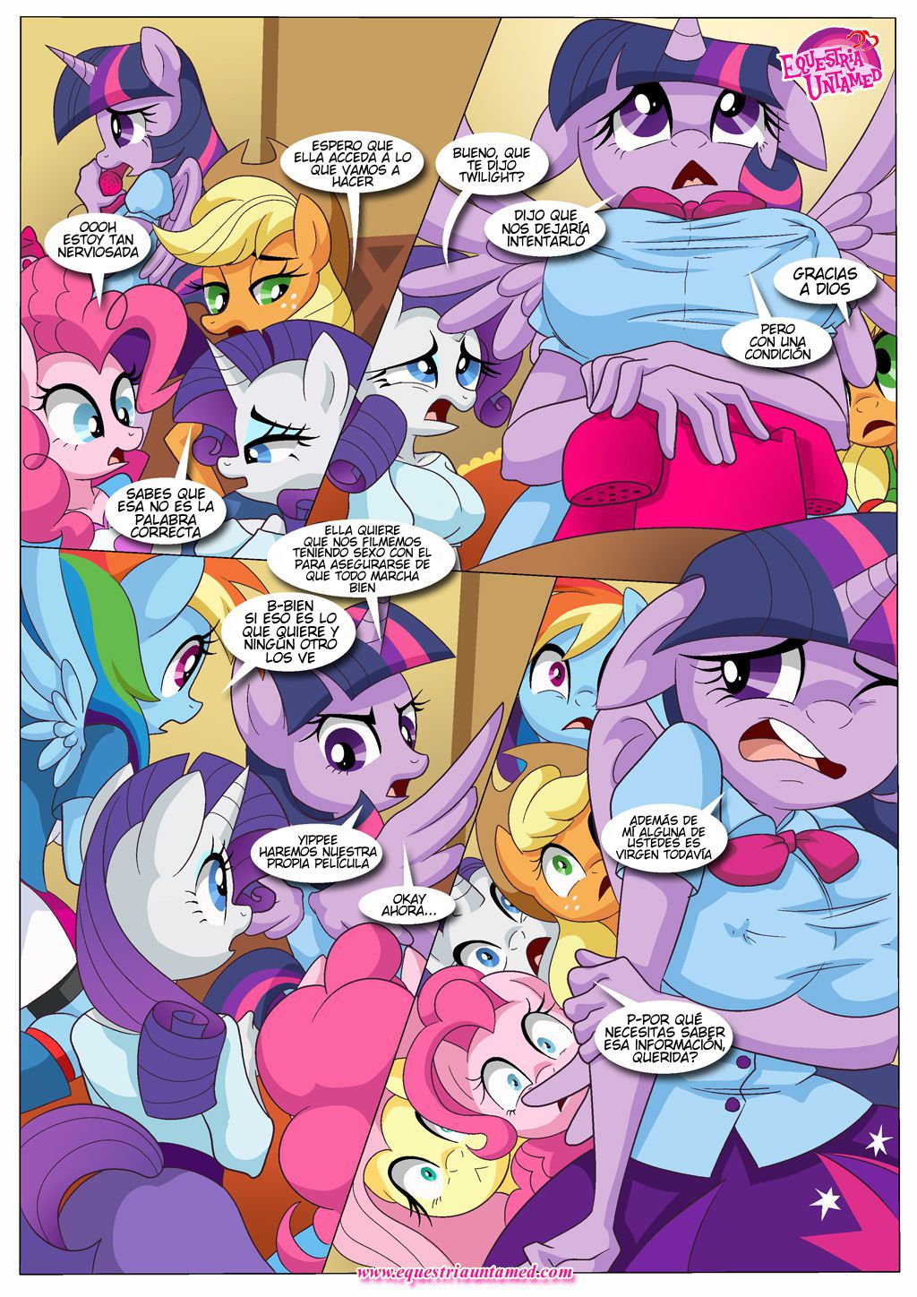 [Palcomix] El Poderoso Celo Del Dragón (My Little Pony Friendship Is Magic)