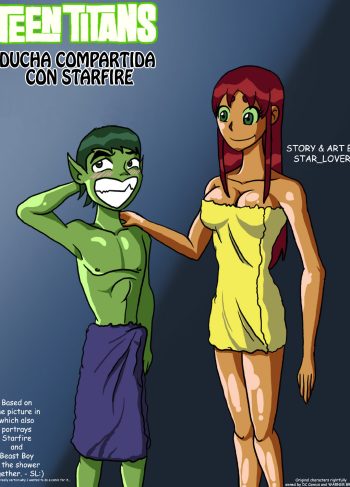 [Star Lover] Ducha Compartida Con Starfire (Teen Titans)