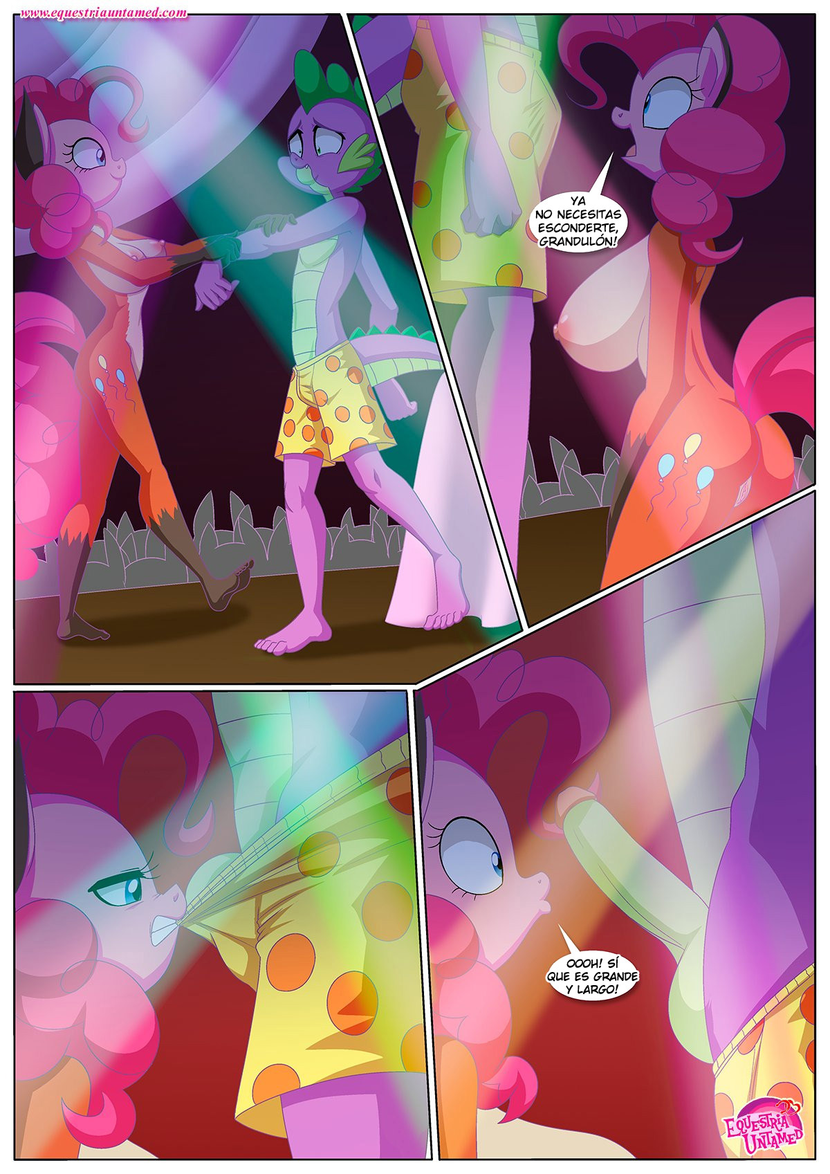 [Palcomix] La Casa De Juegos De Pinkie (My Little Pony Friendship Is Magic)