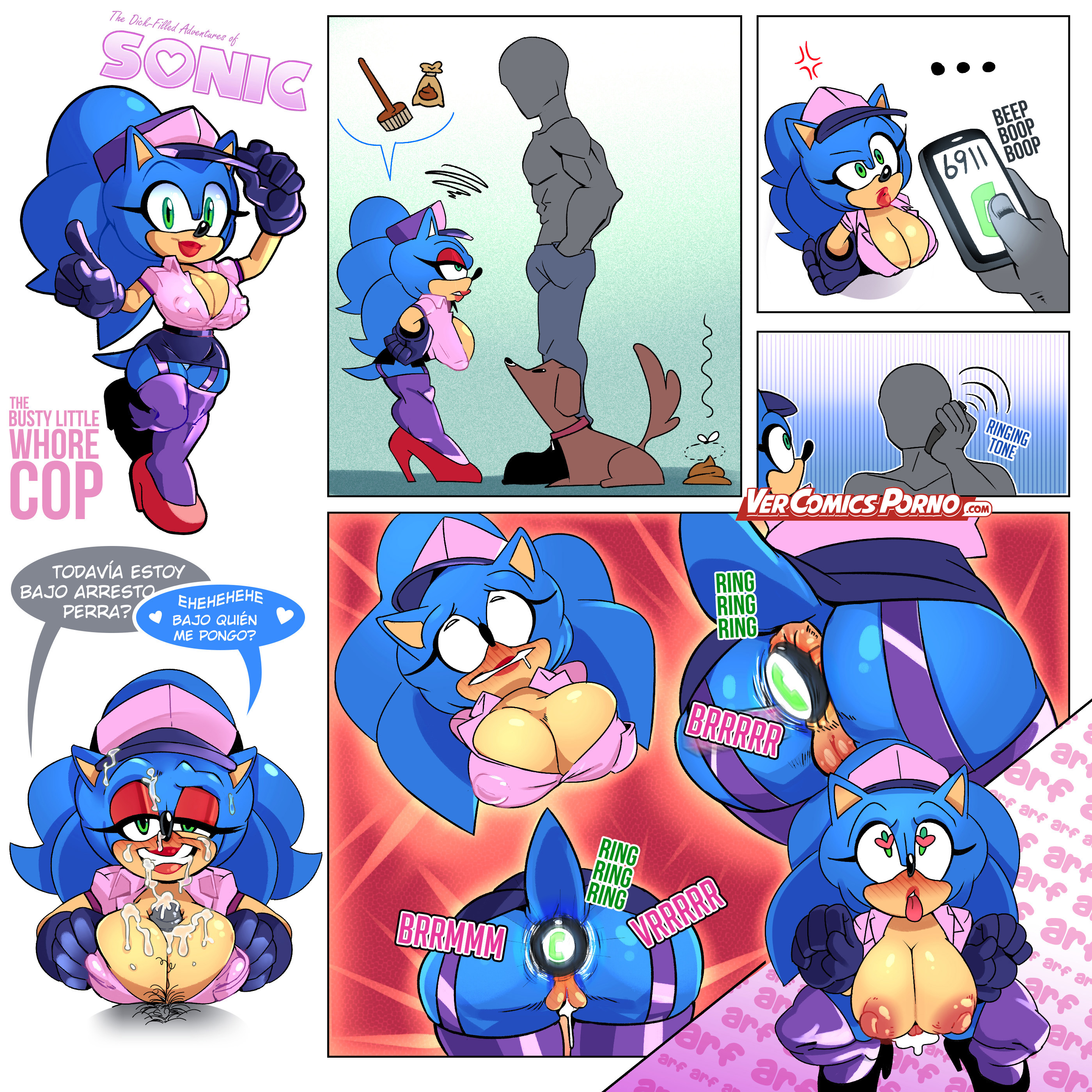 [Miss Phase] Sonic The Whore Cop (Sonic)