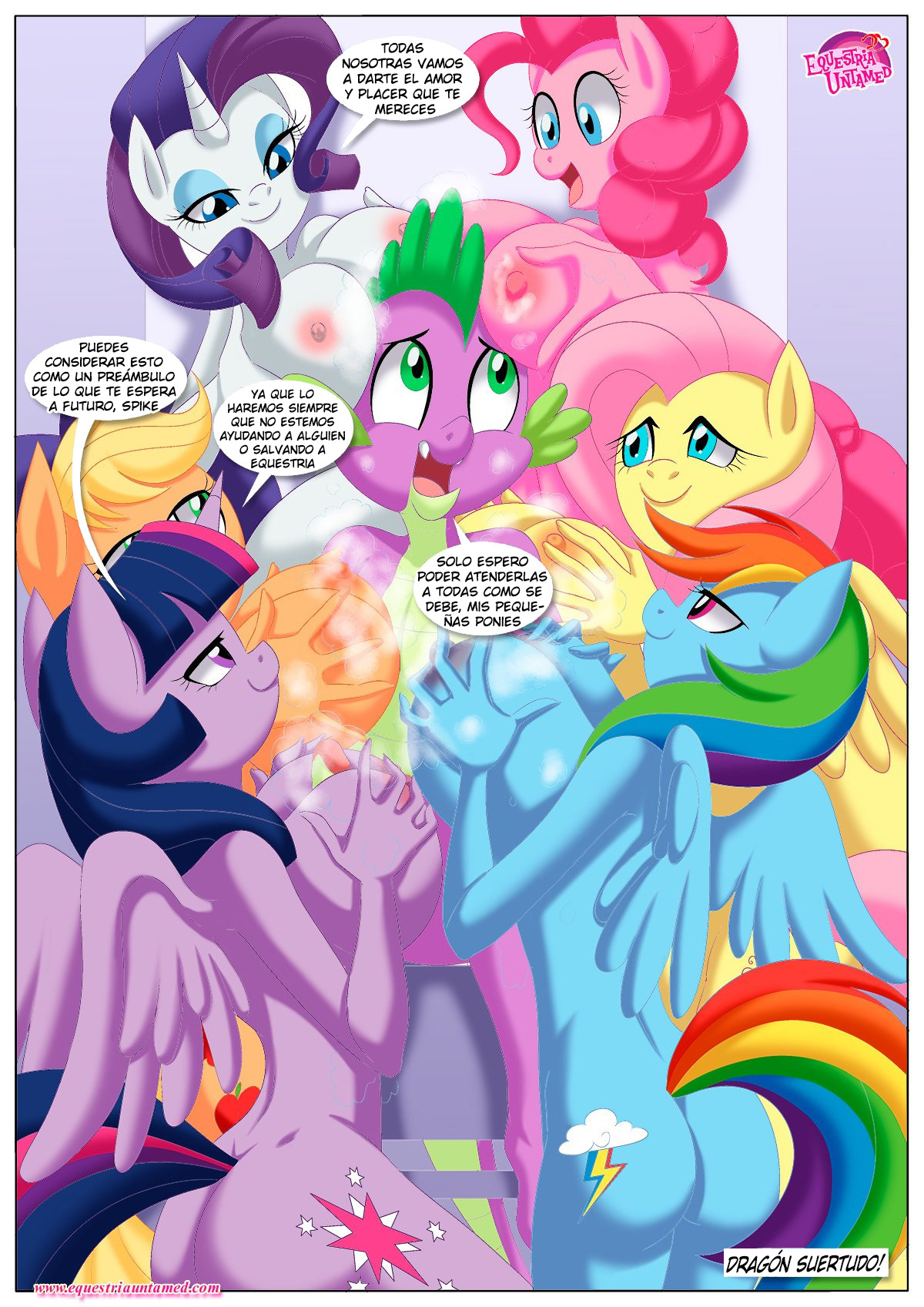 [Palcomix] La Casa De Juegos De Pinkie (My Little Pony Friendship Is Magic)