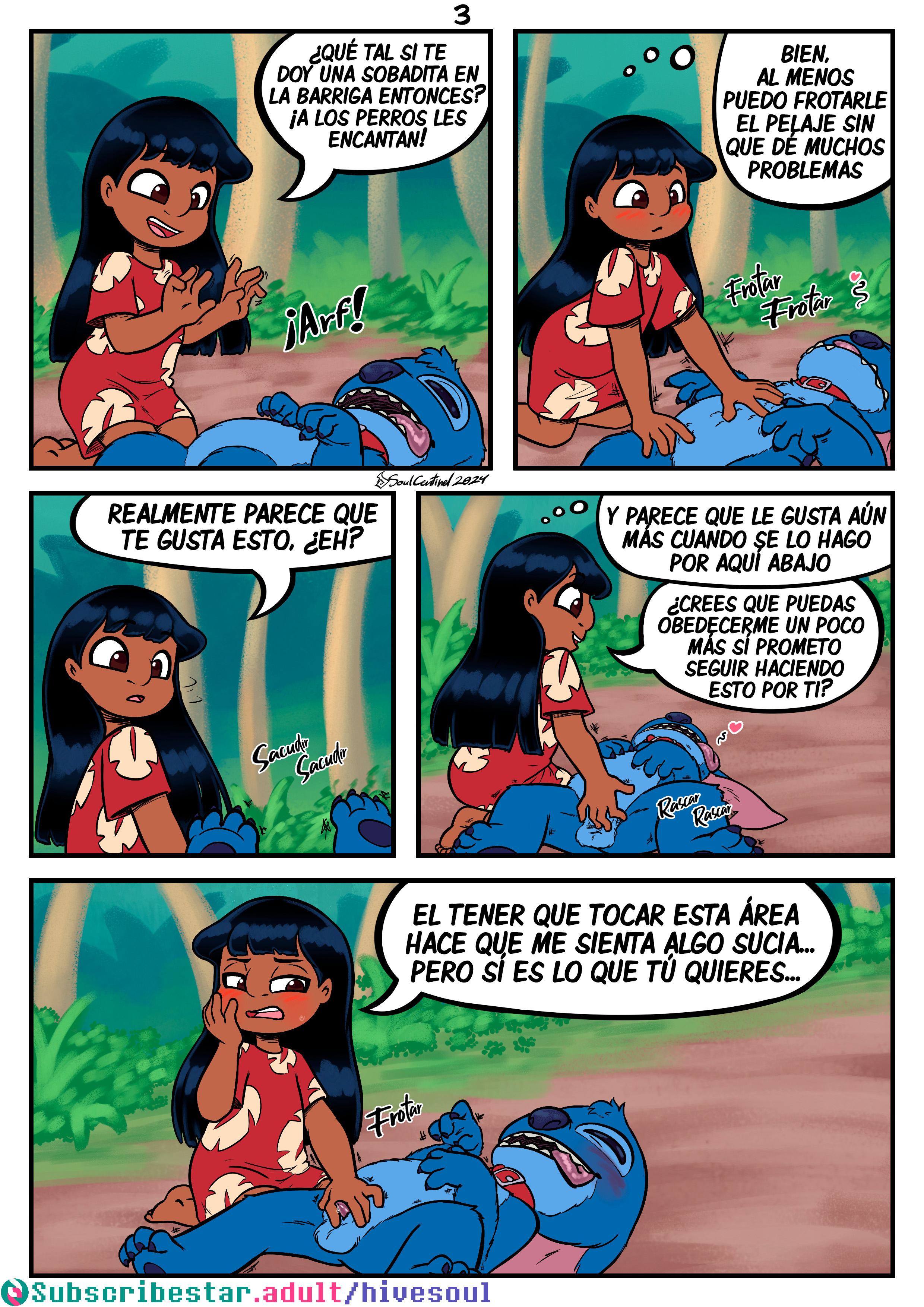 [SoulCentinel] Entrenando a tu Mascota (Lilo & Stitch)