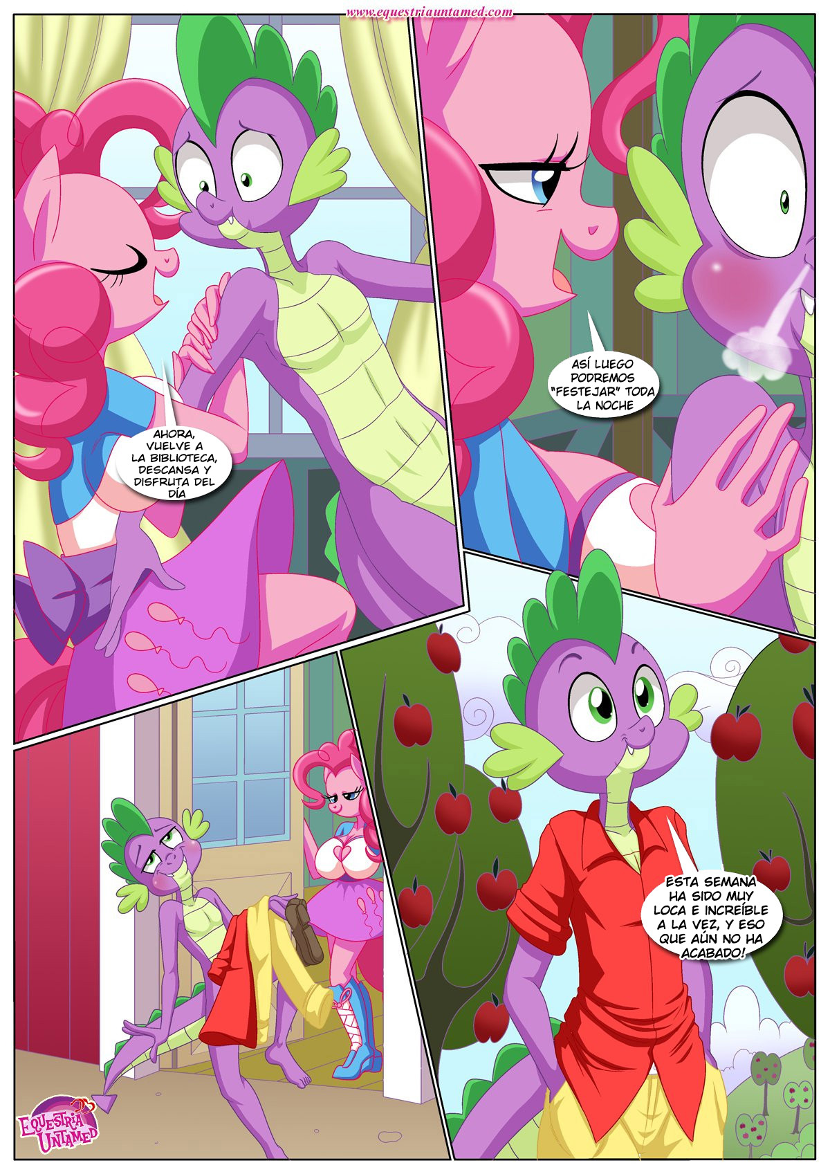 [Palcomix] La Casa De Juegos De Pinkie (My Little Pony Friendship Is Magic)