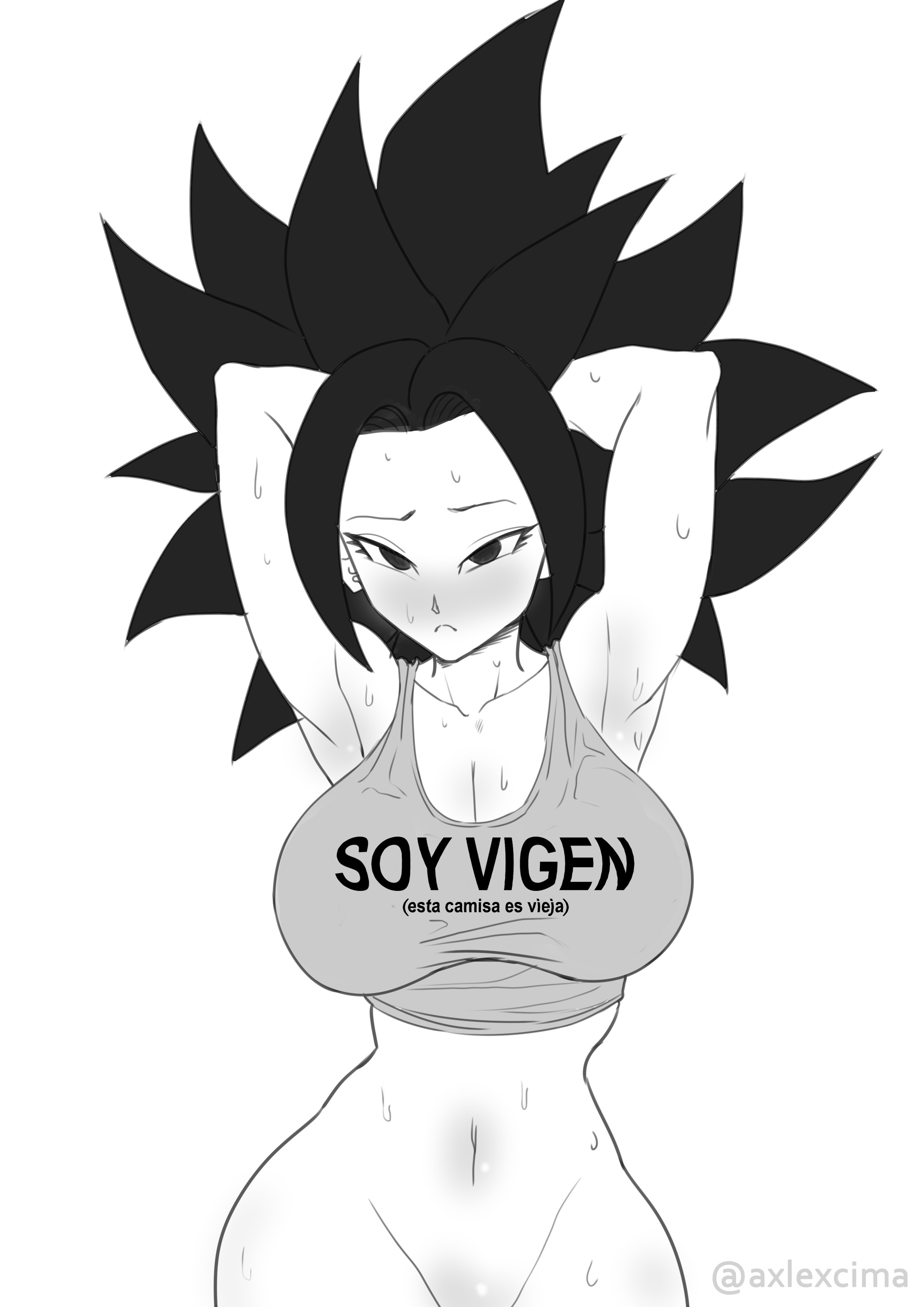 [AxlexCima] My daily life with Caulifla (Dragon Ball Super)