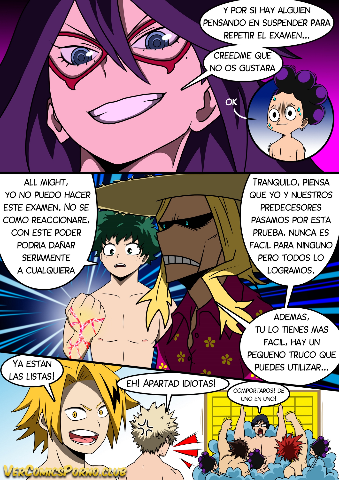 [Español] My Hentai Academia Summer School (Boku no hero)