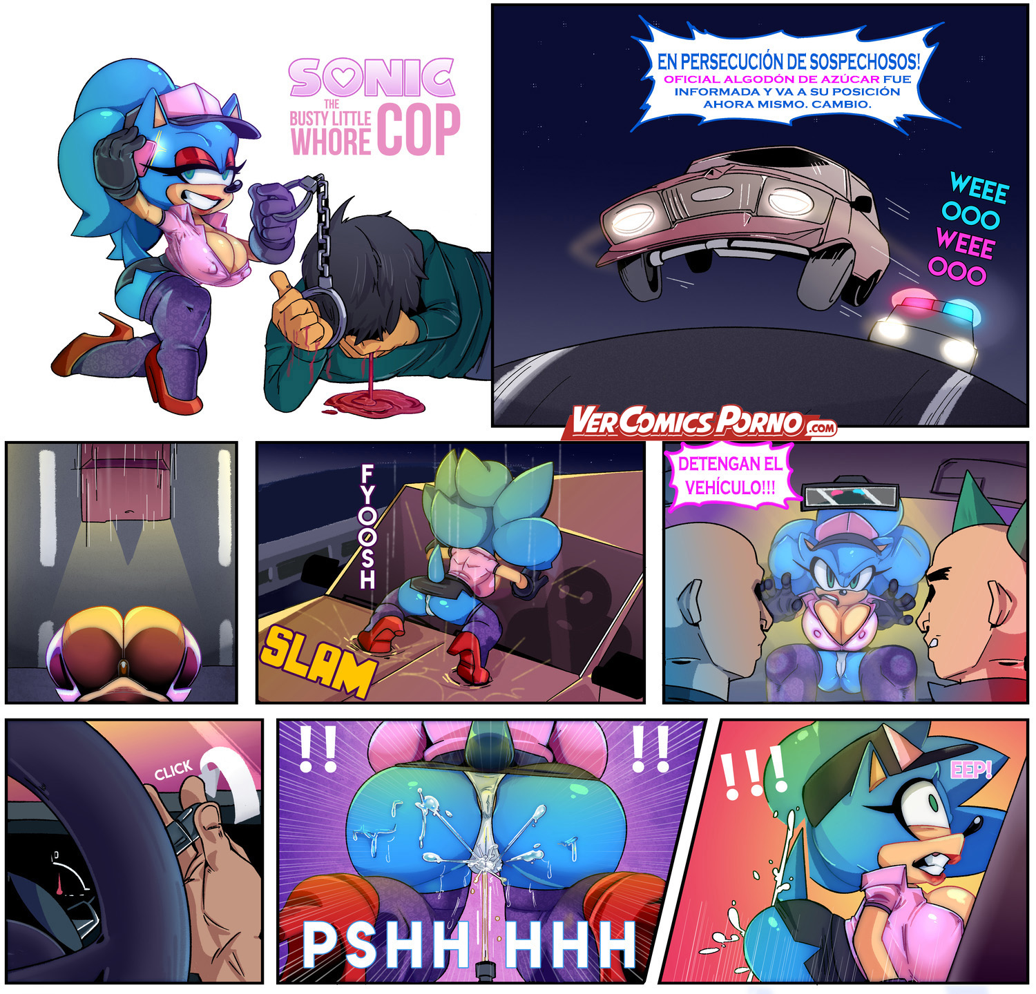 [Miss Phase] Sonic The Whore Cop (Sonic)