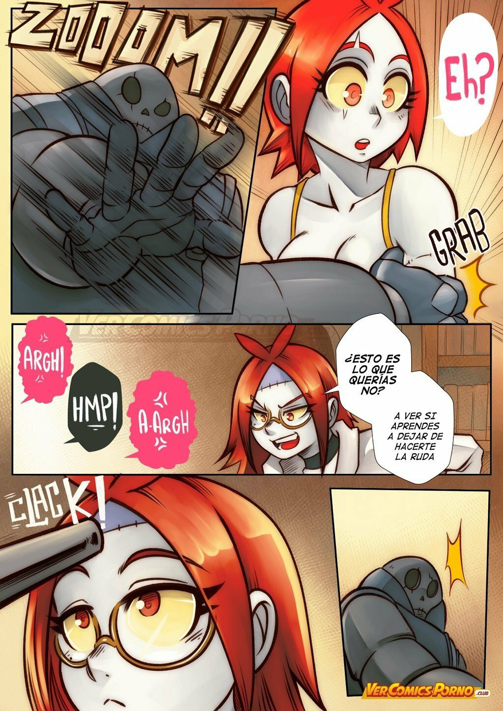 [Mr.E] Cherry Road 5: Charlando con un Zombie (Comic Porn)