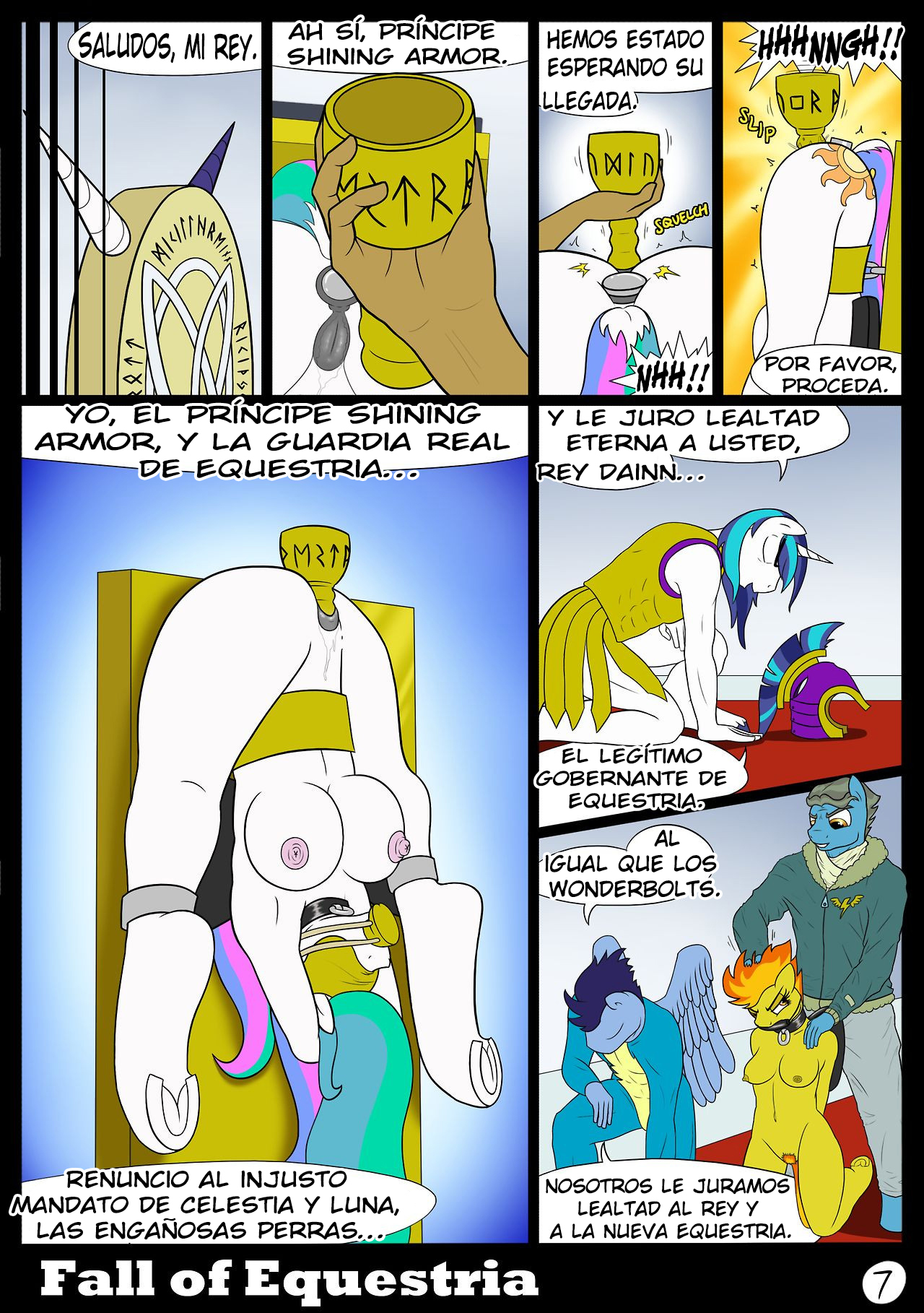 [Ponkpank] La Ruptura Del Sol - Prologo (My Little Pony: Friendship is Magic)