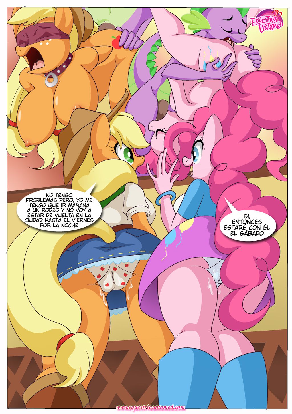 [Palcomix] El Poderoso Celo Del Dragón (My Little Pony Friendship Is Magic)