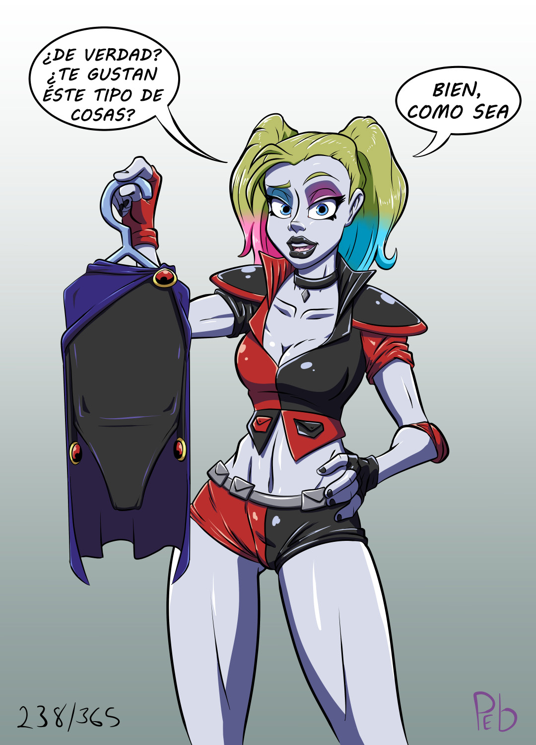 [PurpleEyeBags] El Año de Harley Quinn (Batman)